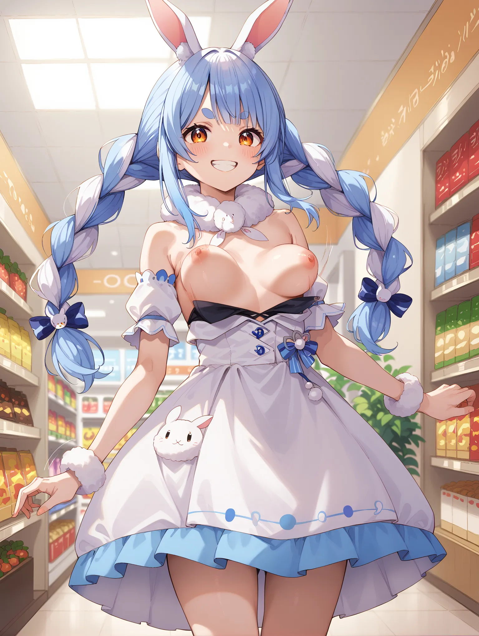 【兎田ぺこらエロ画像】ホロライブ所属のVTuberぺこーらのエッチなAI画像500枚！（第5页）_下一页色图