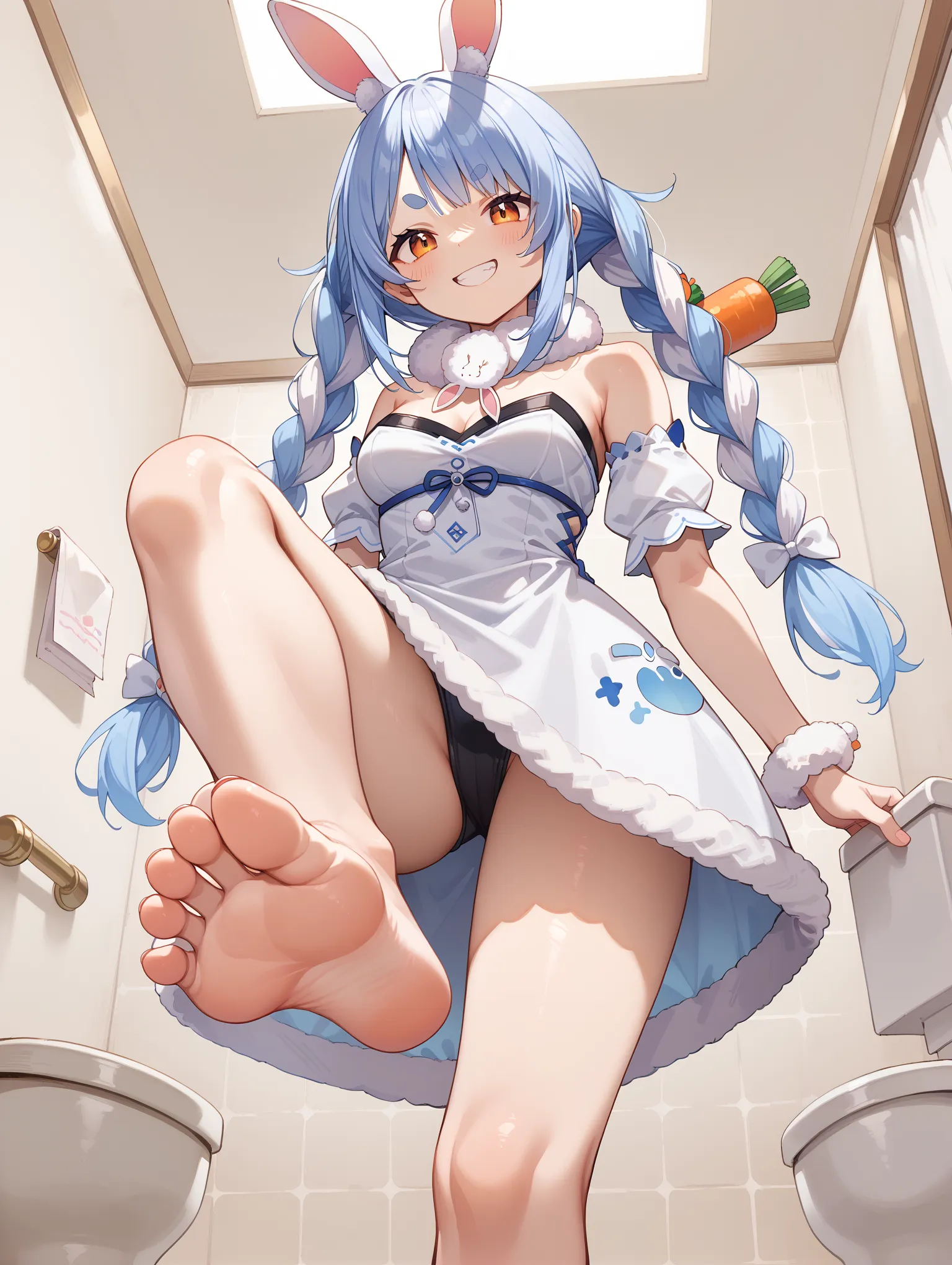 【兎田ぺこらエロ画像】ホロライブ所属のVTuberぺこーらのエッチなAI画像500枚！（第4页）_上一页色图