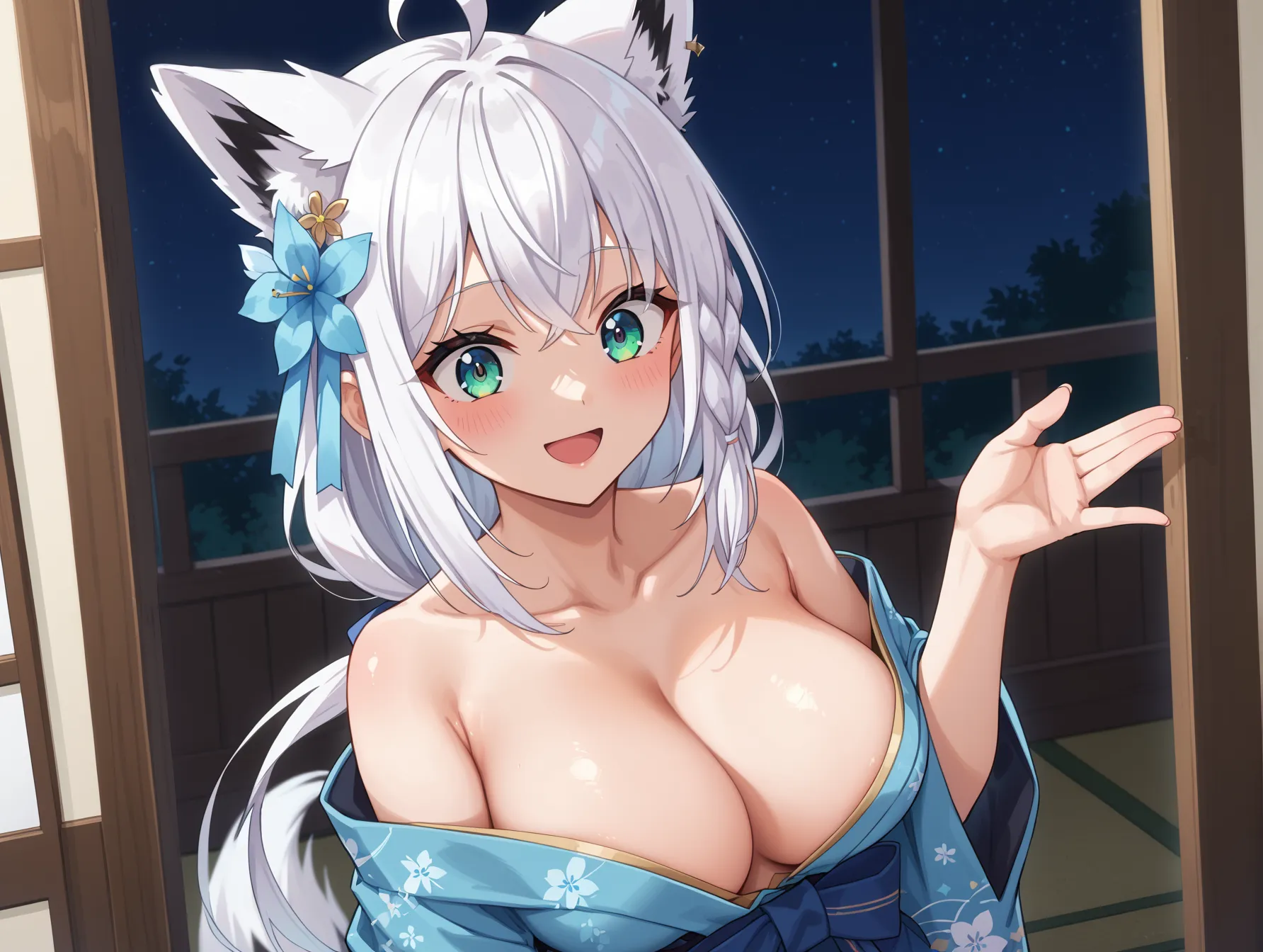 【白上フブキエロ画像】ホロライブ所属のキツネぶいちゅーばーなフブキングのエッチなAI画像375枚！（第6页）_下一页色图