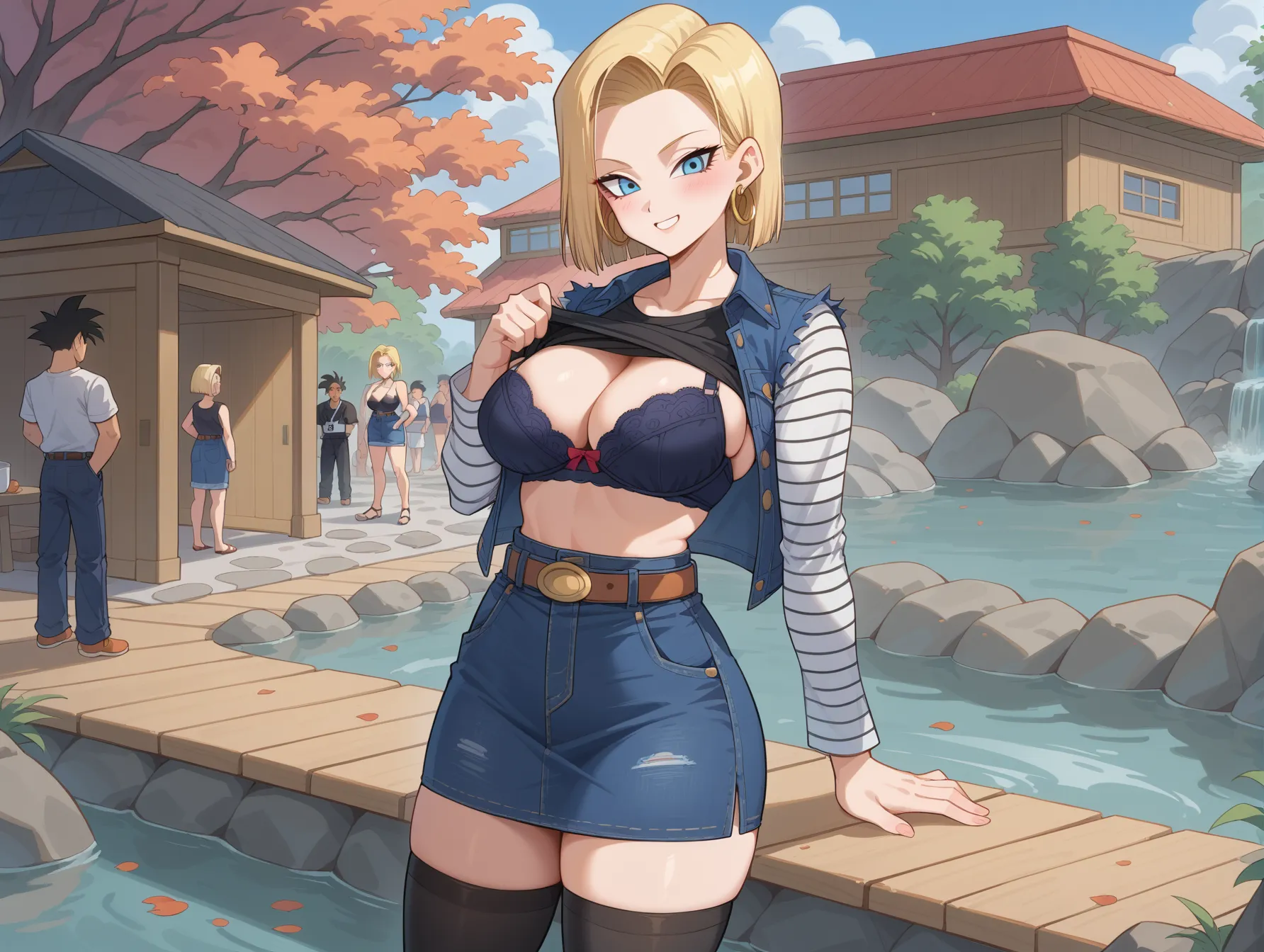 【人造人間18号(Android 18)エロ画像】ドラゴンボールに登場する金髪クール美人な18号ちゃんのAI画像400枚！（第5页）_下一页色图