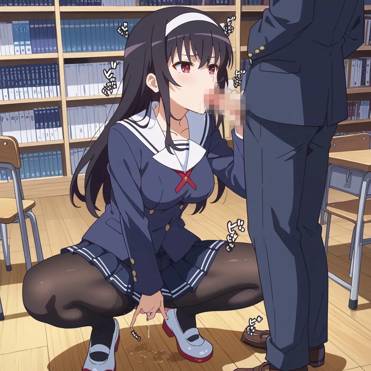 【冴えカノエロ画像】冴えない彼女の育てかたに登場するキャラクターたちのエッチなAI画像500枚！(5ページ目)_Previous-page porn image