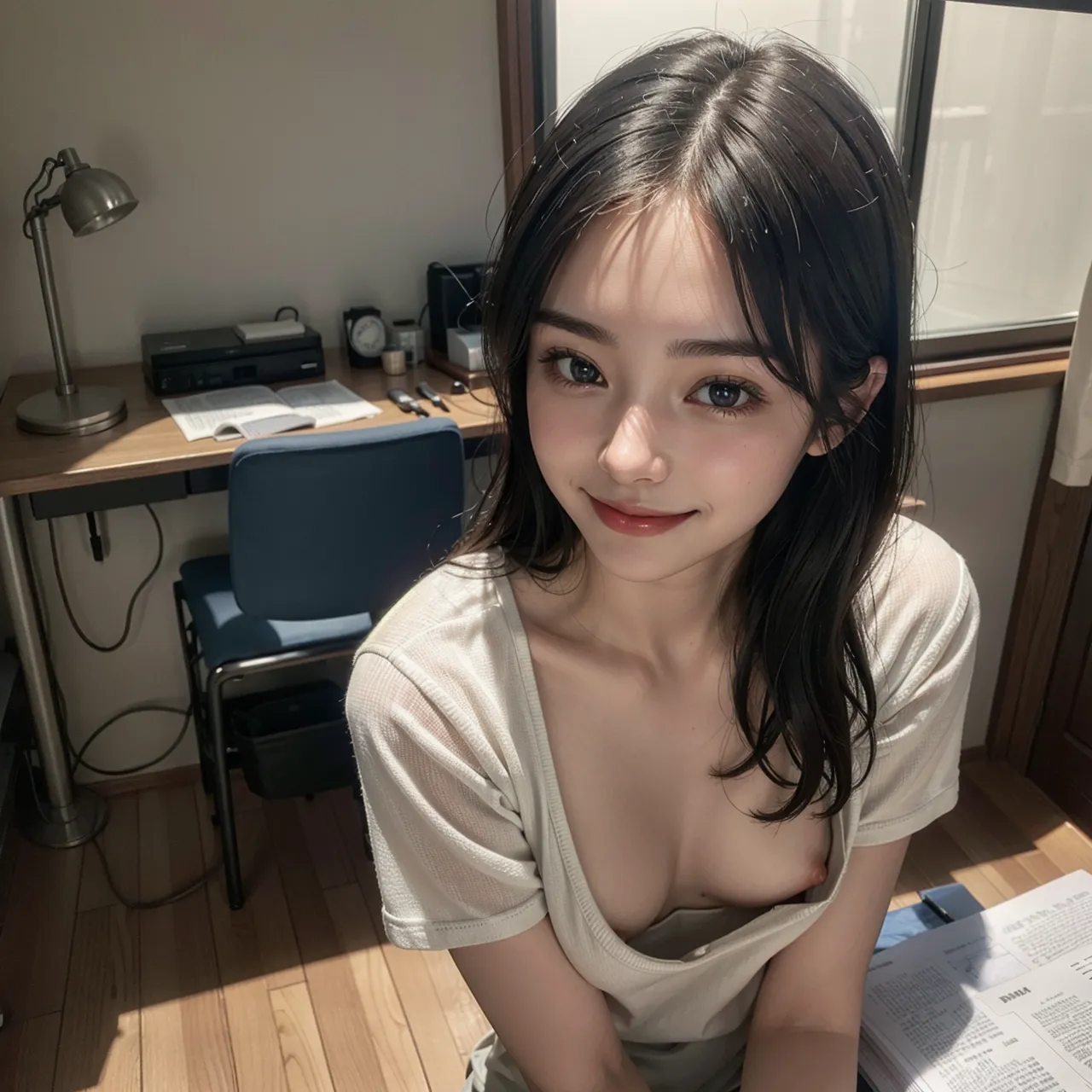 【AIチラリ】パンチラ胸チラエロ画像100枚まとめ！こ、これがラッキースケベというやつか(ﾄﾞｷﾄﾞｷ_下一頁色圖
