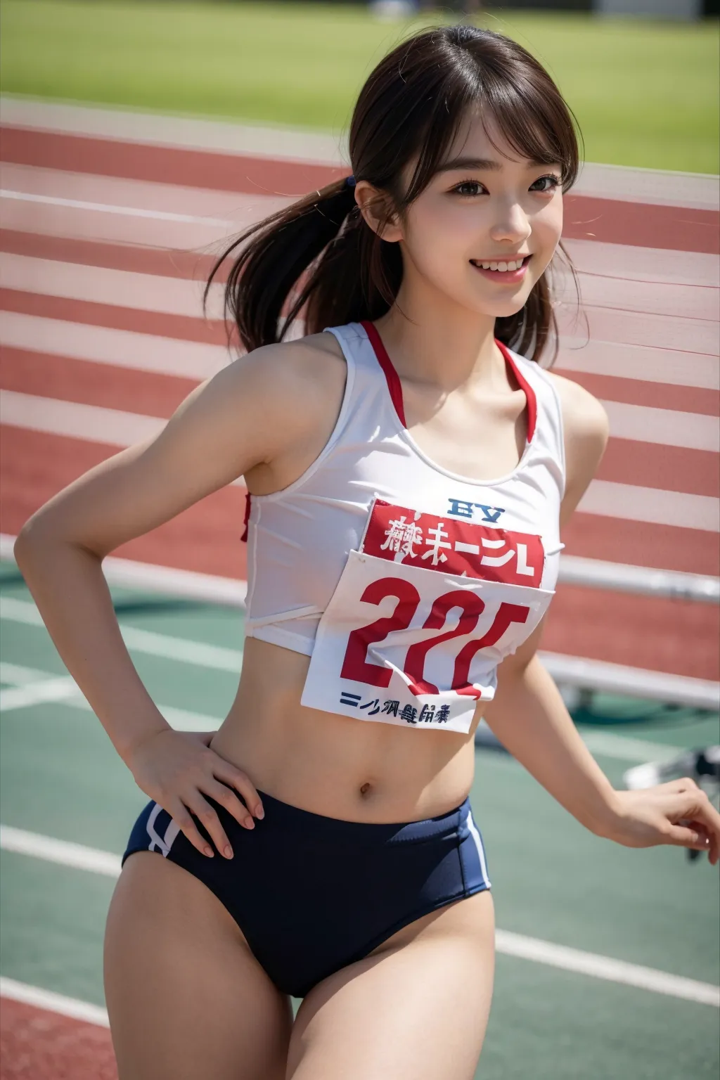 【AI陸上】JK陸上部エロ画像200枚まとめ！部活動中の女子校生の写真を撮っていたらとんでもないことにｗｗ（第4頁）_上一頁色圖