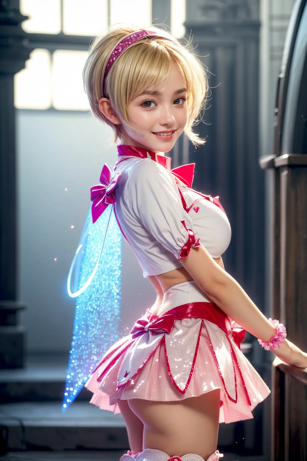 【魔法少女AIエロ画像】AI美少女「ハートの魔法で愛と勇気のエナジーをみんなに届けます☆」コスプレエロ画像290枚まとめ！ (Page 5)_Previous-page porn image