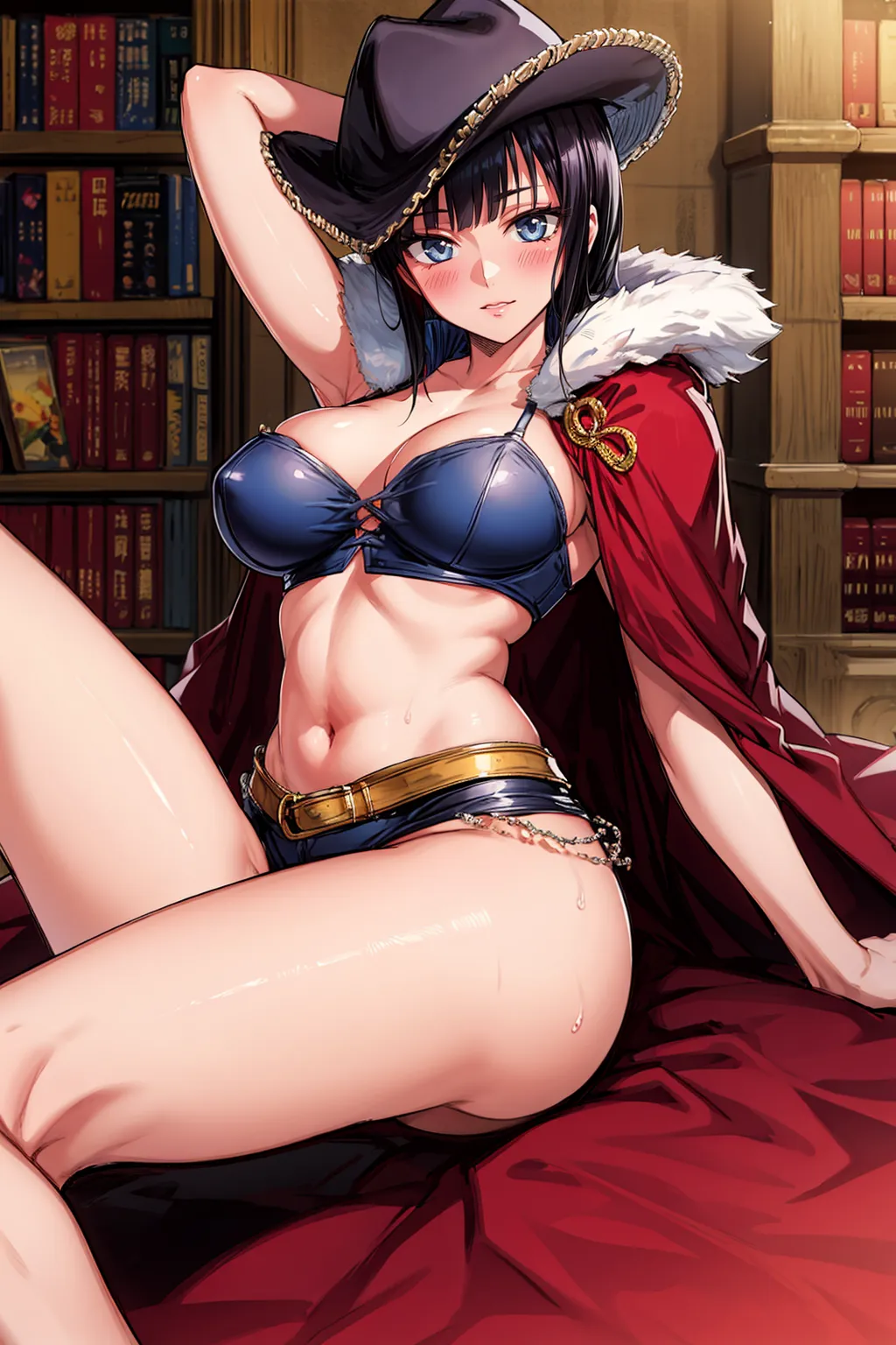 【ロビンエロ画像】あの有名女海賊ロビンちゃんのエッチなイラストを詰め合わせたAIエロ画像300枚まとめ！（4페이지）_다음 페이지 야동 사진