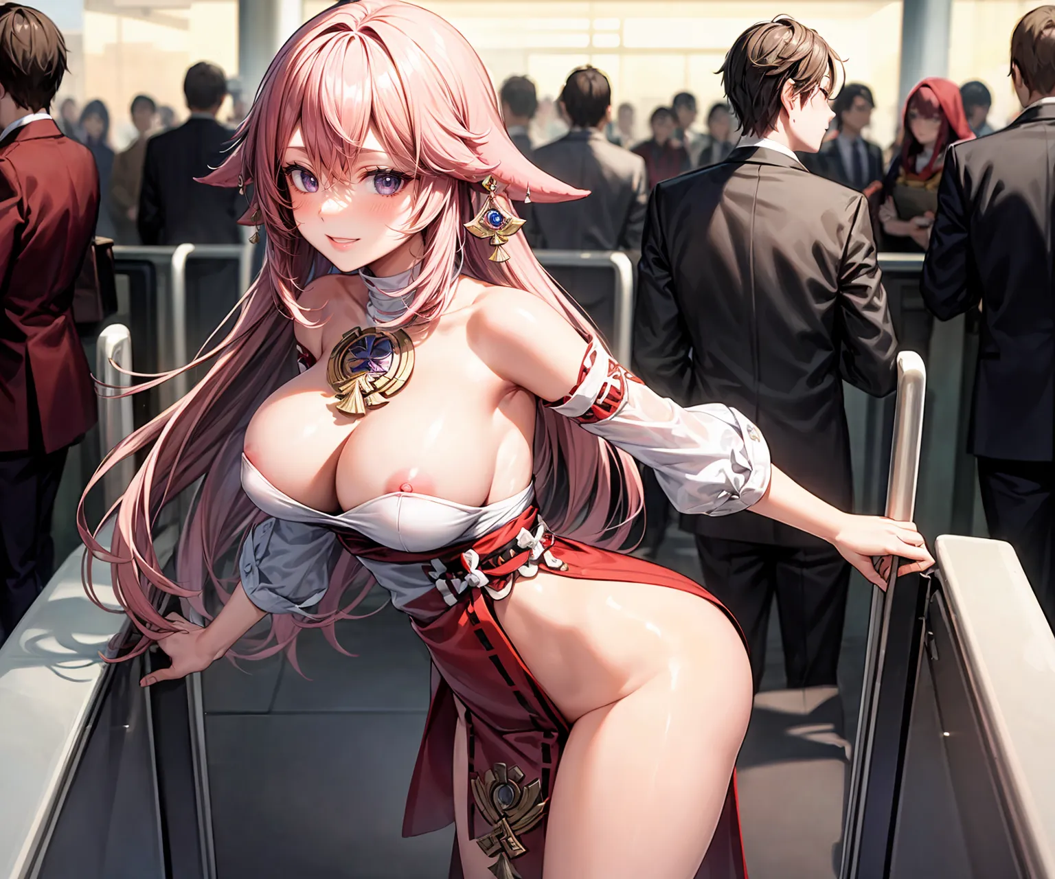 【やえみこエロ画像】原神に登場する八重神子のAIエロ画像214枚まとめ！（3페이지）_다음 페이지 야동 사진