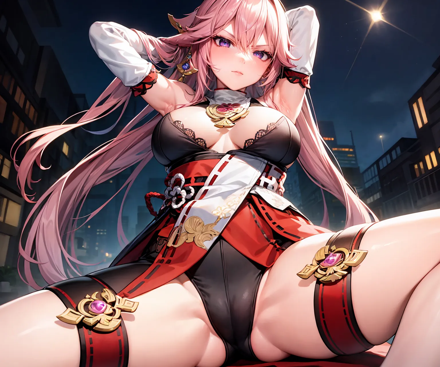 【やえみこエロ画像】原神に登場する八重神子のAIエロ画像214枚まとめ！（4페이지）_다음 페이지 야동 사진