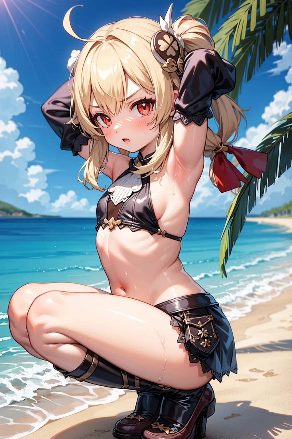 【クレーエロ画像】原神に登場するロリっ娘クレーのAIエロ画像300枚まとめ！_下一頁色圖