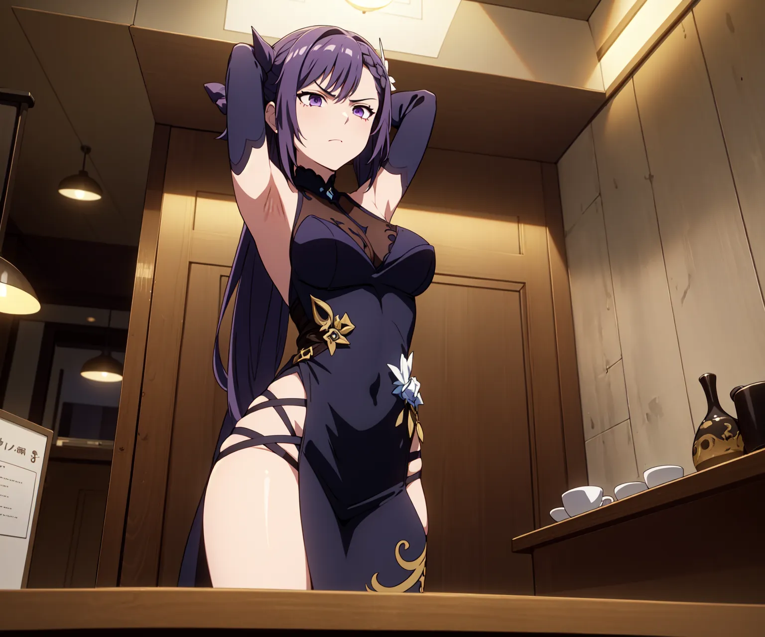 【こくせいエロ画像】原神に登場する刻晴のAIエロ画像300枚まとめ！ (Page 5)_Previous-page porn image