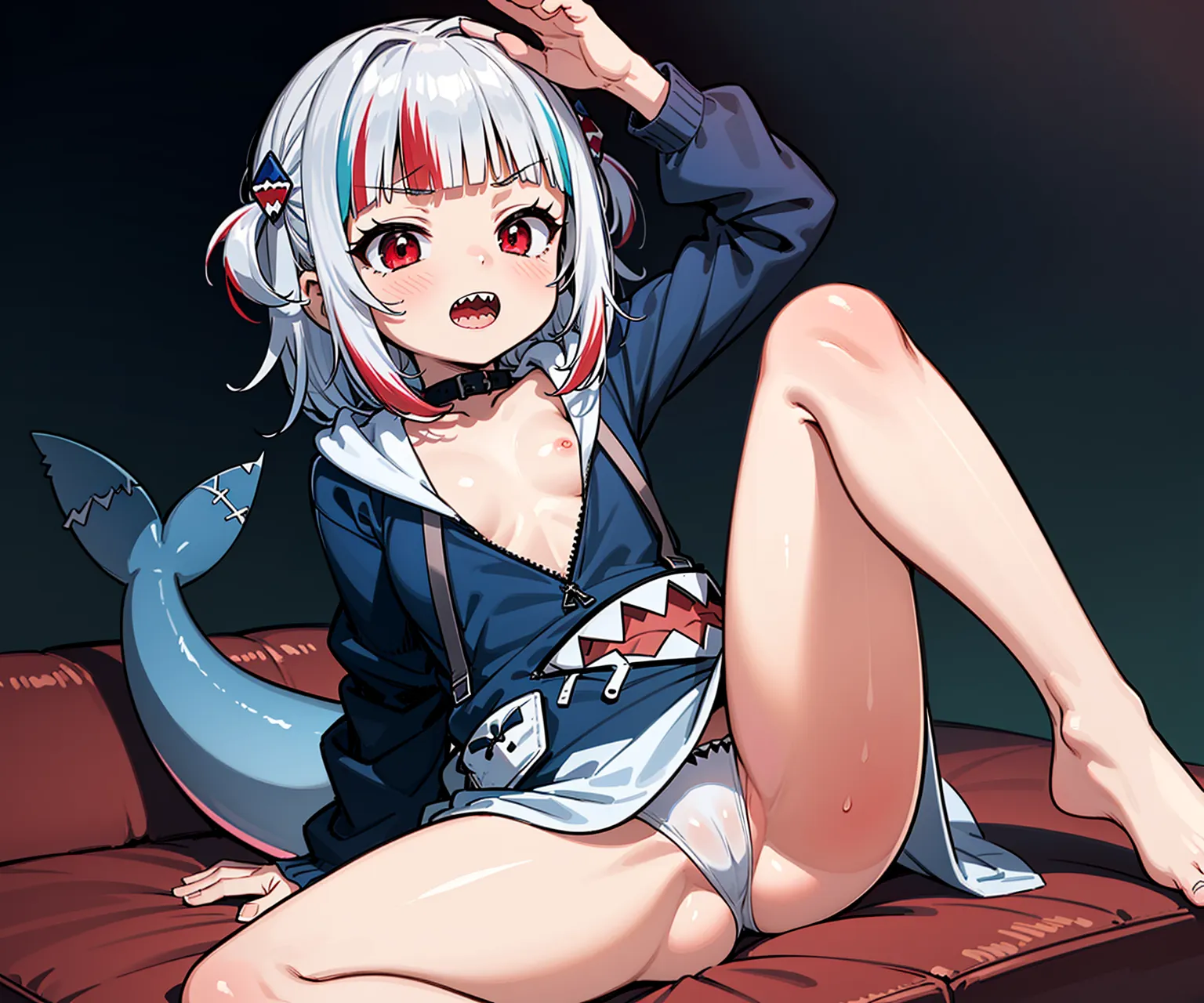【がうるぐらエロ画像】人気VTuberのGawr Gura(がうるぐら サメちゃん)AIイラストエロ画像338枚まとめ！（第6頁）_下一頁色圖