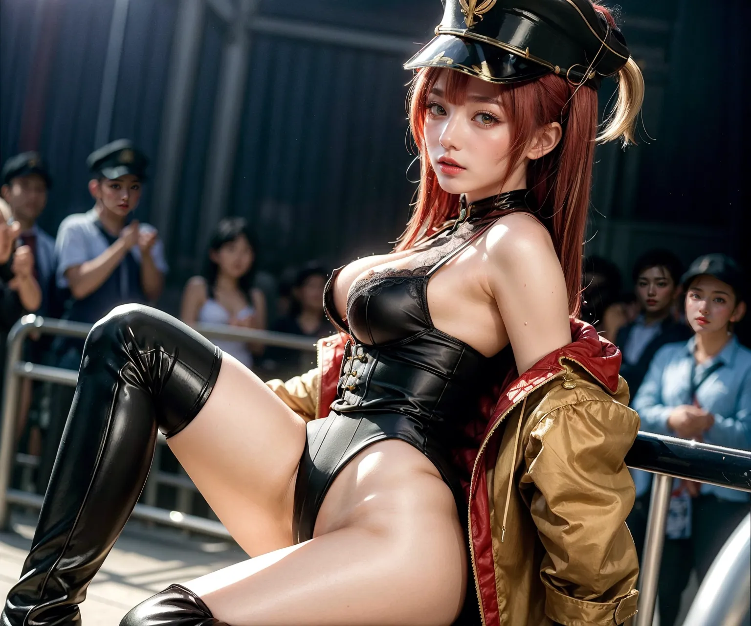 【マリン船長コスプレAIエロ画像】人気VTuberの宝鐘マリンちゃんのコスプレAIエロ画像400枚まとめ！ (Page 3)_Next-page porn image