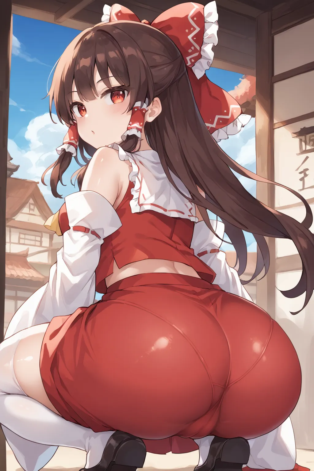 【霊夢エロ画像】博麗神社巫女さんの博麗霊夢ちゃんAIイラストエロ画像400枚まとめ！（5페이지）_다음 페이지 야동 사진