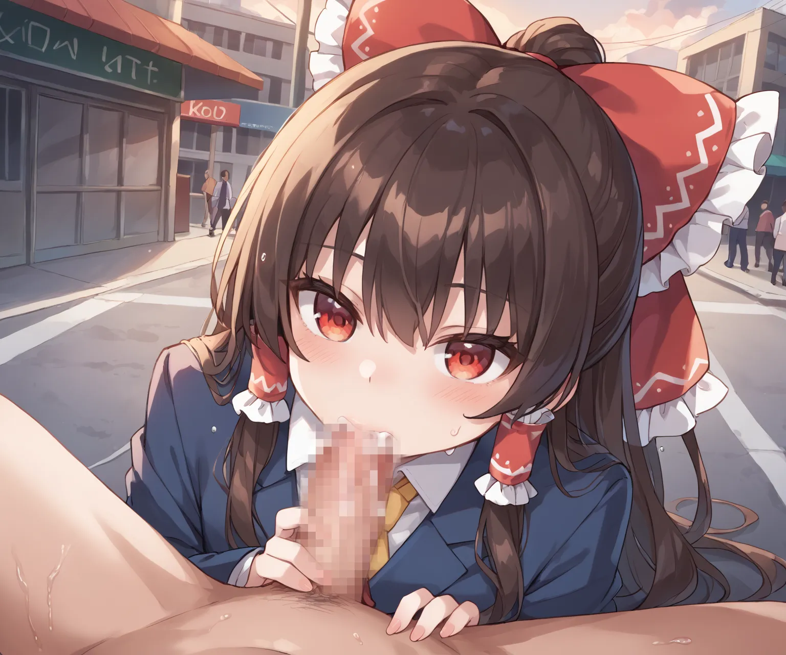 【霊夢エロ画像】博麗神社巫女さんの博麗霊夢ちゃんAIイラストエロ画像400枚まとめ！ (Page 7)_Next-page porn image