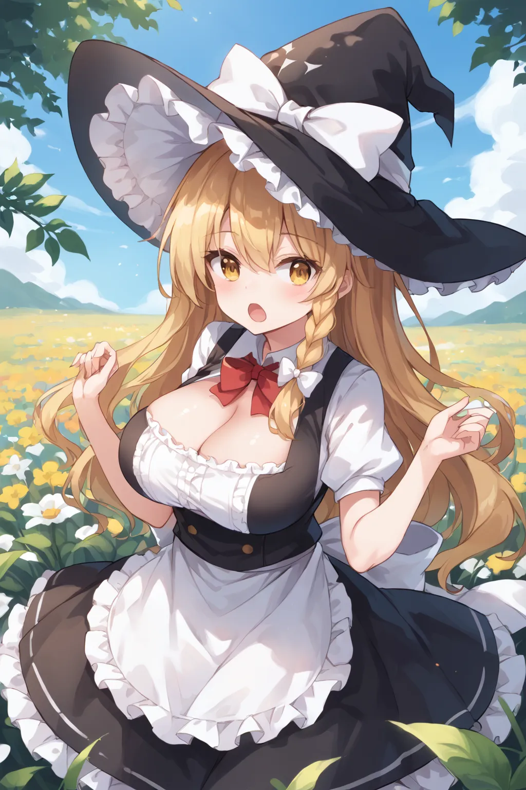 【魔理沙エロ画像】紅夢の魔法使いさんの霧雨魔理沙ちゃんAIイラストエロ画像382枚まとめ！(2ページ目)_下一頁A片圖片