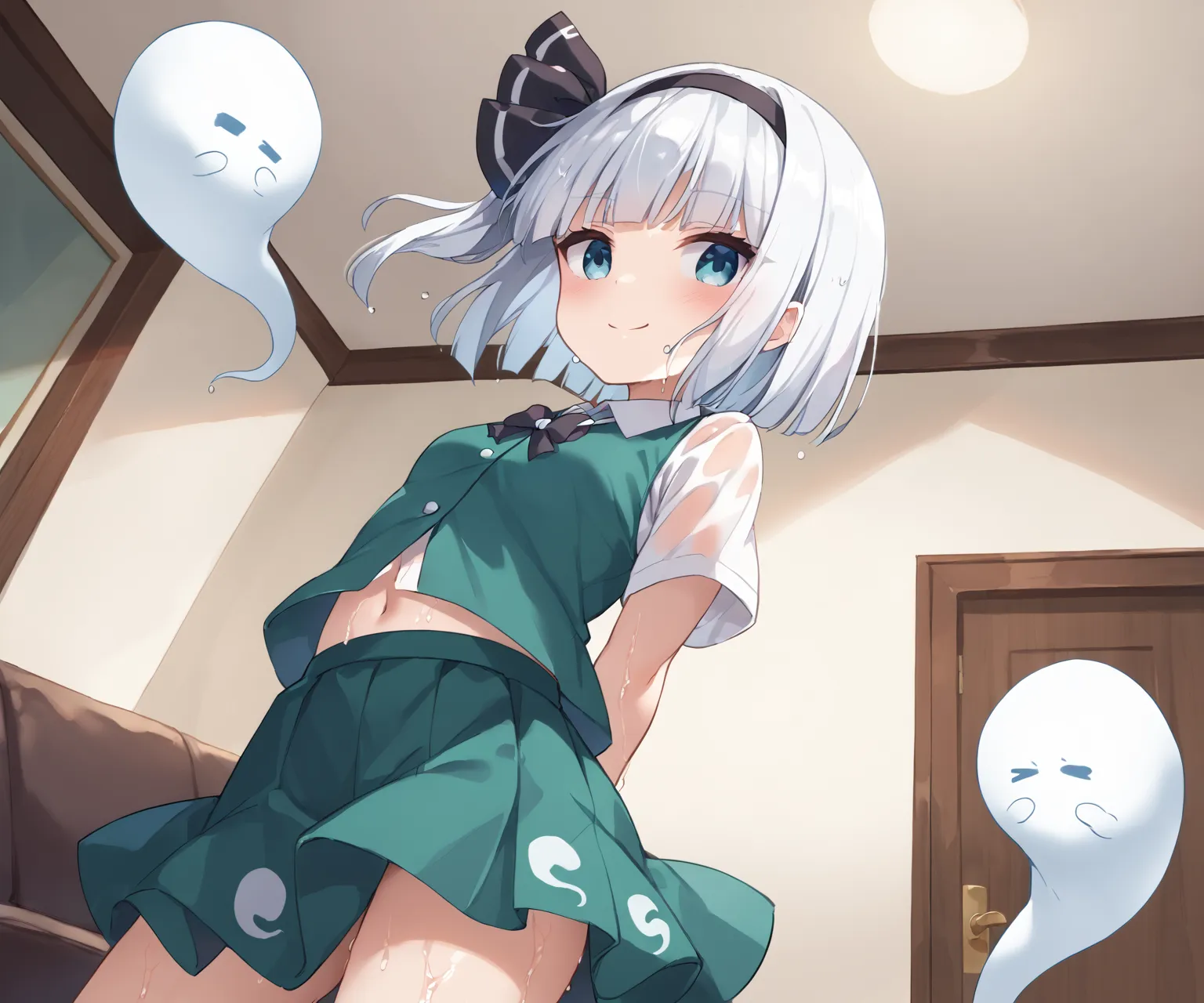 【魂魄妖夢エロ画像】半霊の庭師さん魂魄妖夢ちゃんAIイラストエロ画像400枚まとめ！ (Page 6)_Next-page porn image