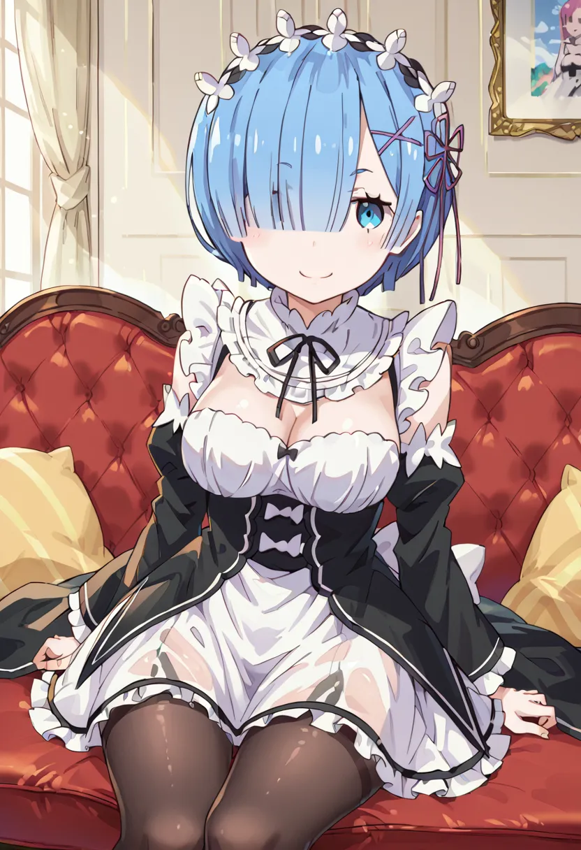 【レムエロ画像】リゼロに登場するレムちゃんのエッチなAIイラスト画像400枚まとめ！（第7页）_下一页色图