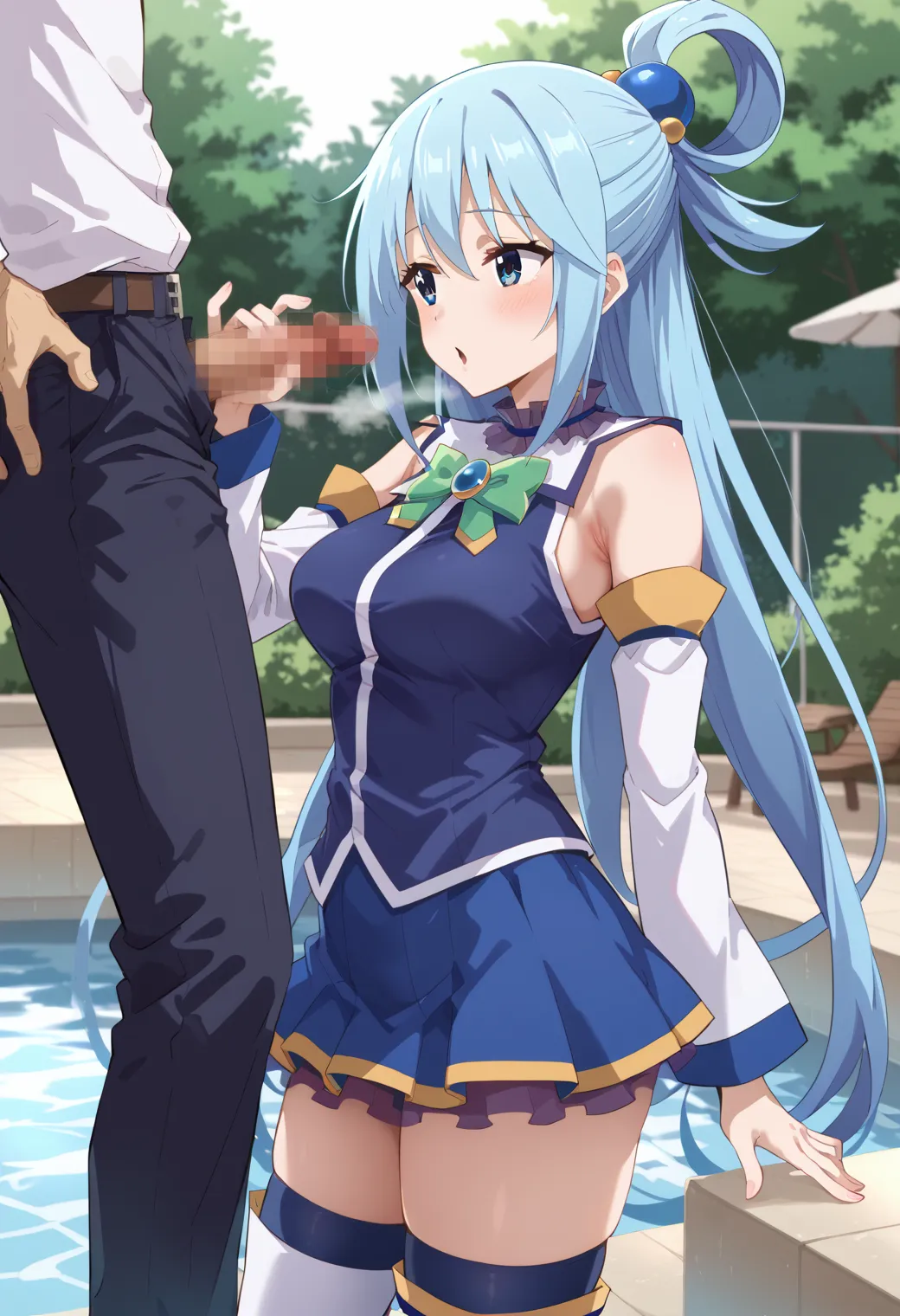【アクアエロ画像】このすばに登場する駄女神なアクアちゃんのエッチなAIイラストエロ画像432枚まとめ！(5ページ目)_次ページのエロ画像