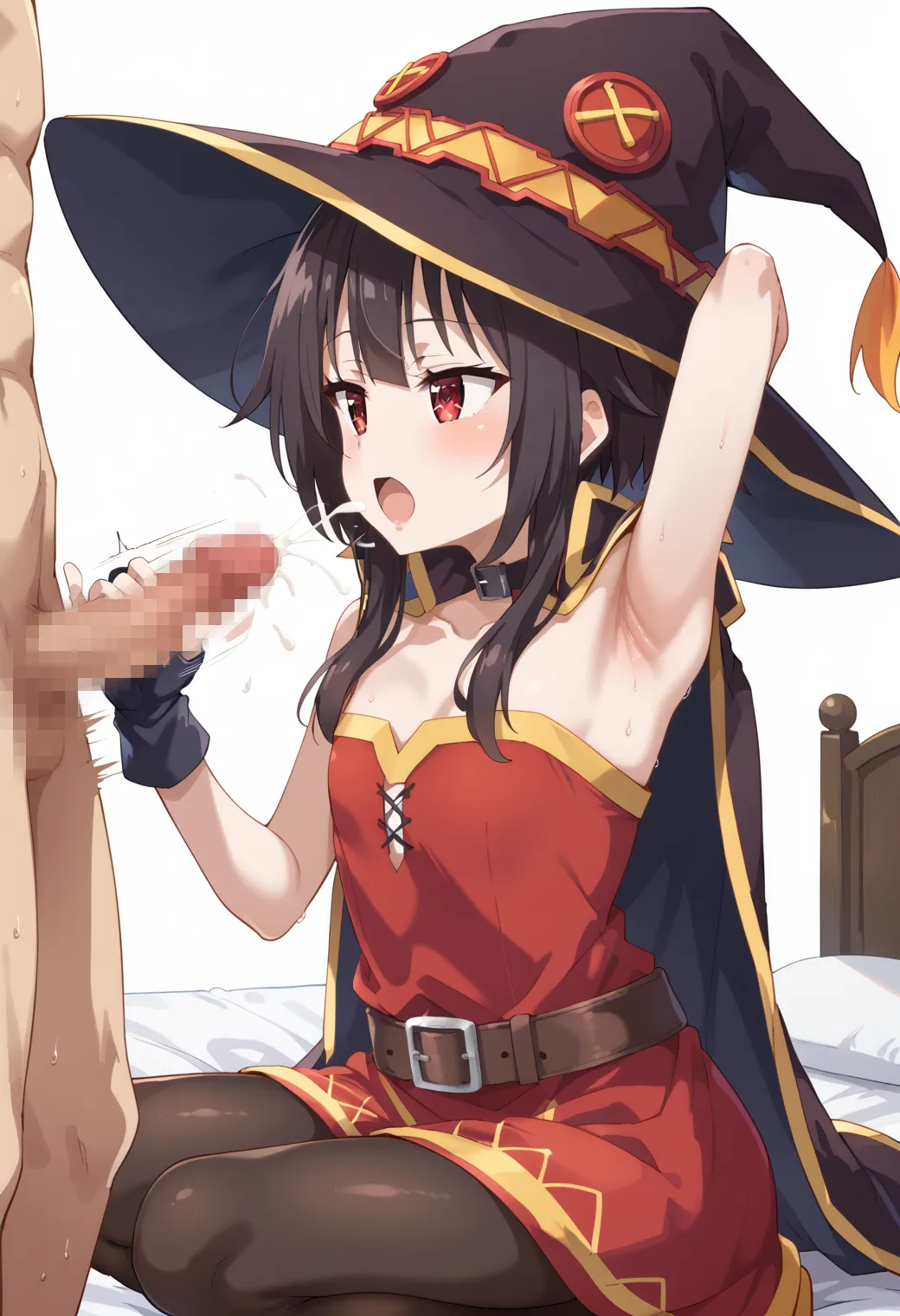 【めぐみんエロ画像】このすばに登場する爆裂ロリ魔法少女なめぐみんちゃんのエッチなAIイラストエロ画像354枚まとめ！（第4页）_下一页色图