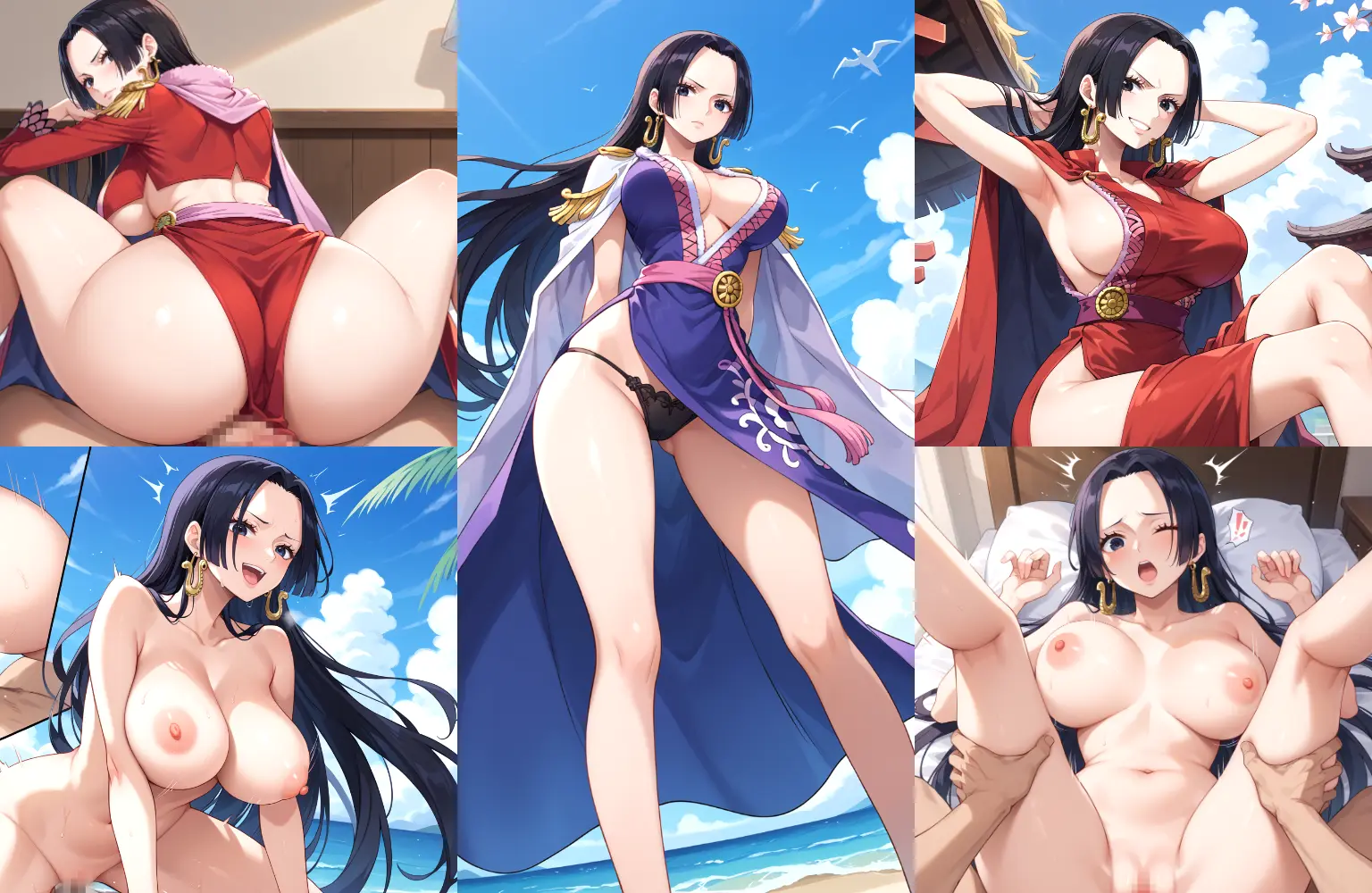 人気漫画・アニメのワンピースに登場するハンコックちゃんのエッチ度増し増し画像451枚まとめ！(6ページ目)