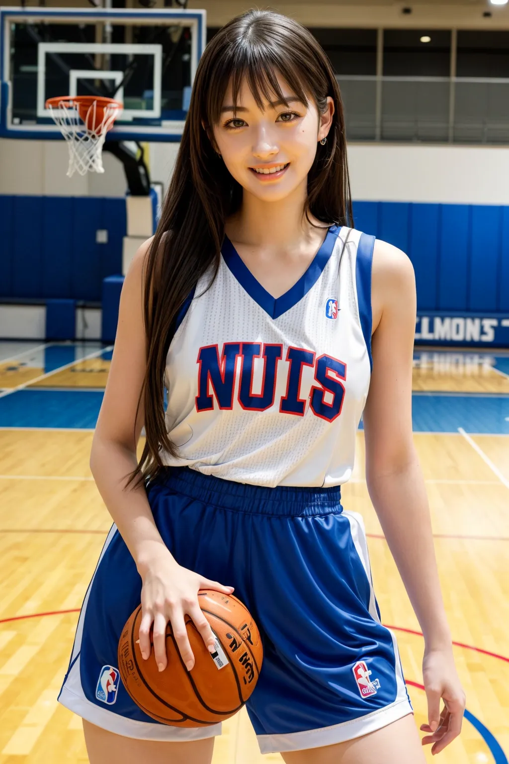 【バスケ女子AIエロ画像】バスケットボールをしているエッチな美女達をよく見たらおっぱいモロ出し？！なAIエロ画像256枚まとめ！（2페이지）_다음 페이지 야동 사진