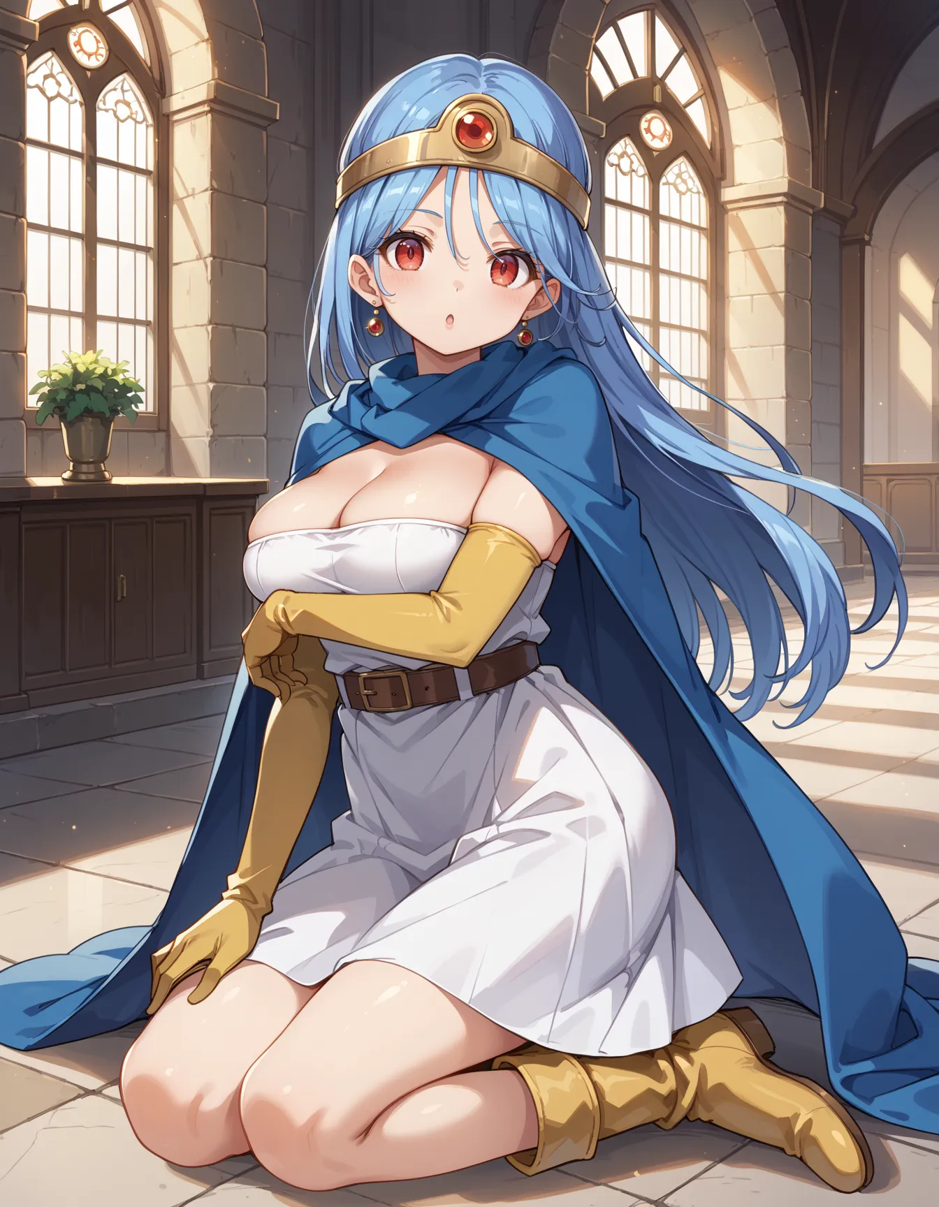 【女賢者エロ画像】ドラゴンクエスト3に登場するけんじゃちゃんのAIイラストエロ画像407枚まとめ！（5ページ目）_次ページのエロ画像