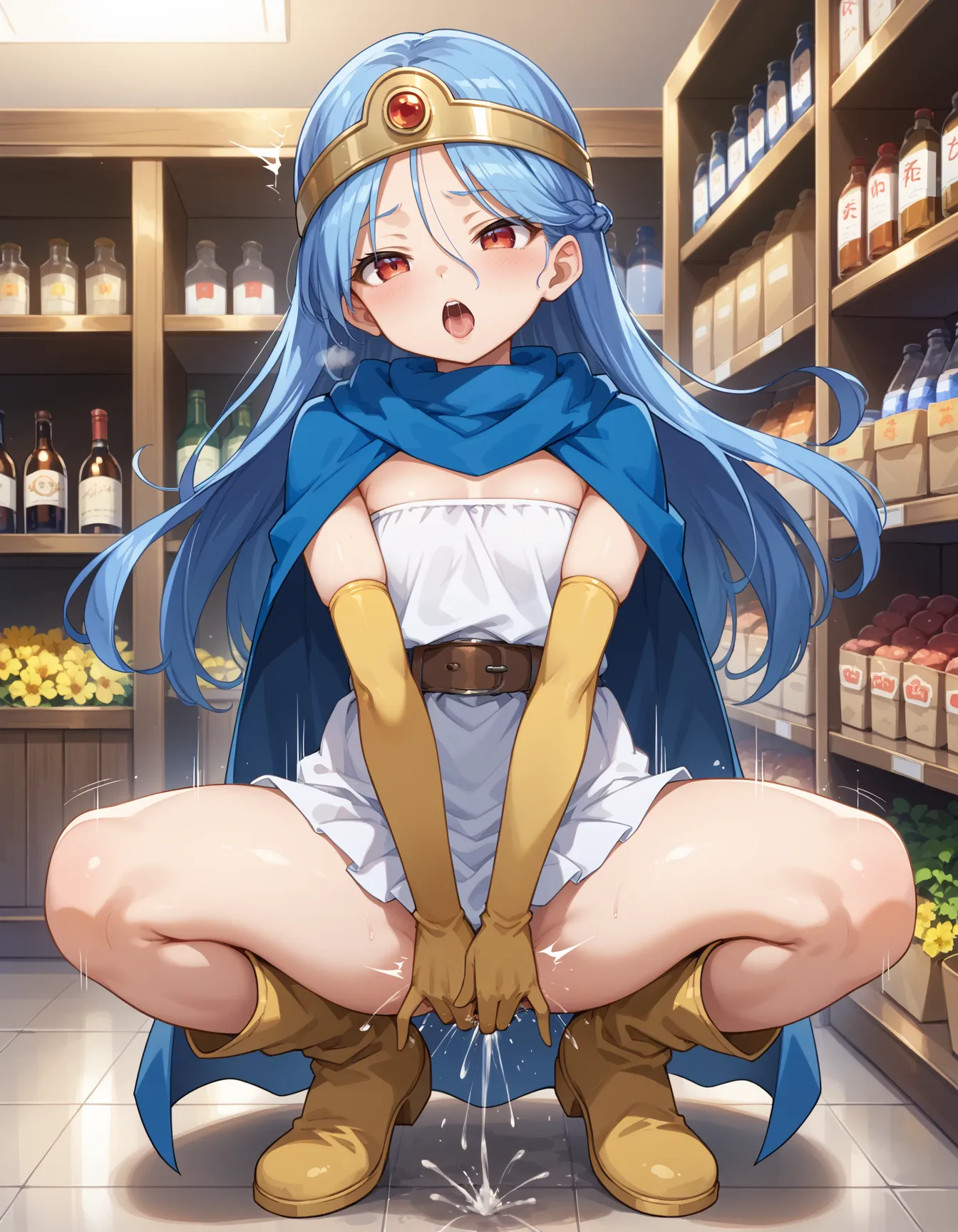 【女賢者エロ画像】ドラゴンクエスト3に登場するけんじゃちゃんのAIイラストエロ画像407枚まとめ！ (Page 7)_Next-page porn image