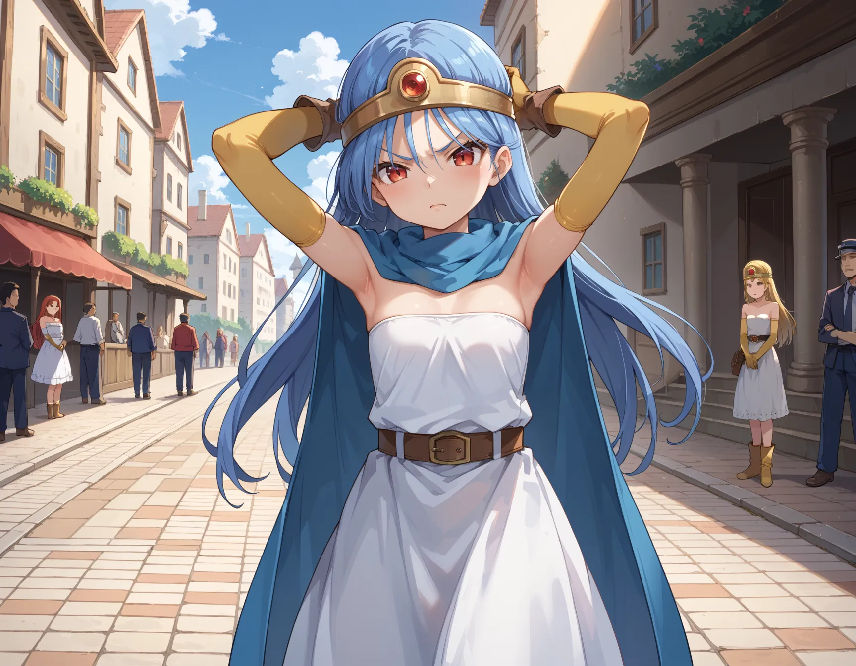 【女賢者エロ画像】ドラゴンクエスト3に登場するけんじゃちゃんのAIイラストエロ画像407枚まとめ！ (Page 8)_Next-page porn image