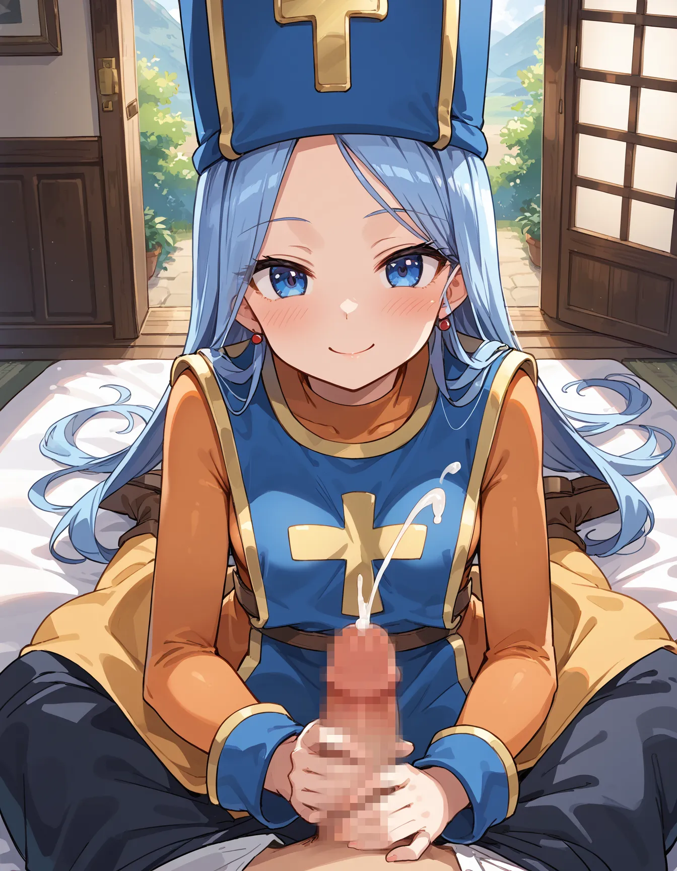【女僧侶エロ画像】ドラゴンクエスト3に登場するそうりょちゃんのAIイラストエロ画像360枚まとめ！（5ページ目）_次ページのエロ画像