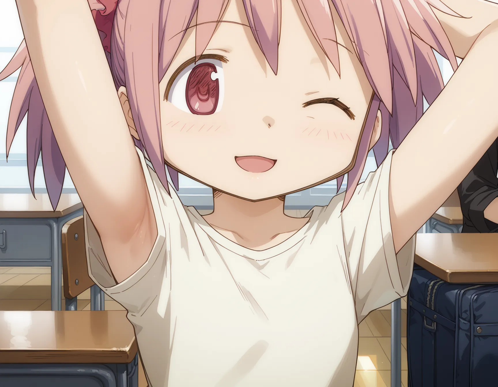 【まどかエロ画像】まるで公式？！鹿目まどかちゃんAI画像500枚！塗りにも要注目！(8ページ目)_Next-page porn image