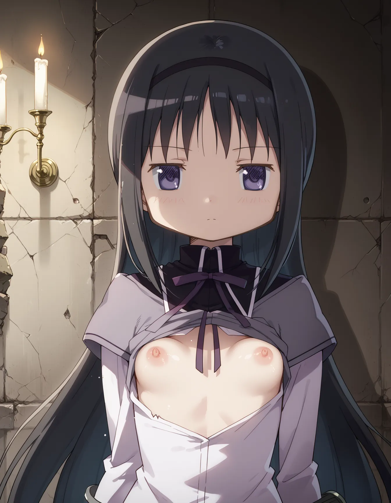 【ほむらエロ画像】まどマギに登場する暁美ほむらちゃんAI画像500枚！(眼鏡Verもあります)（第6頁）_下一頁色圖
