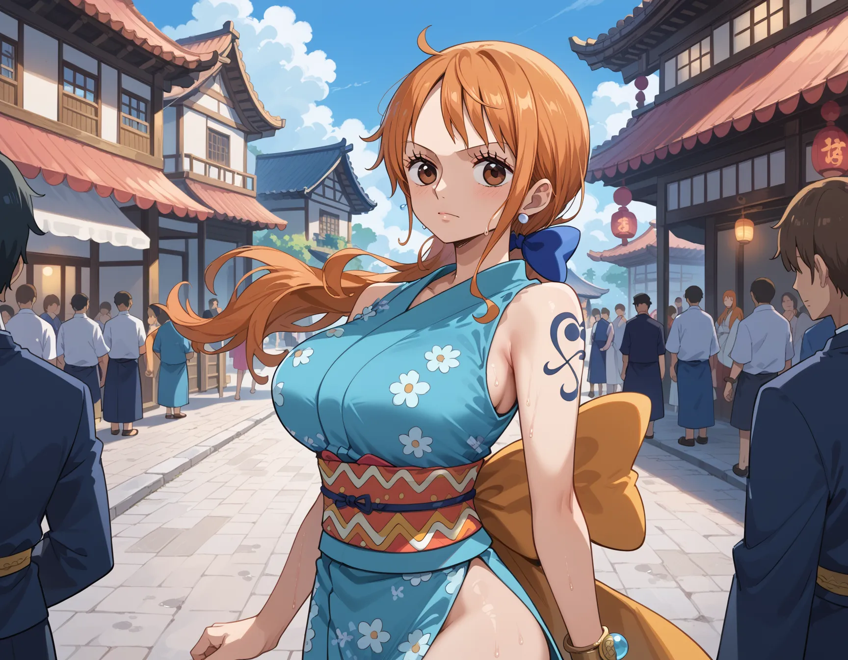 【ナミエロ画像】ワンピースに登場するナミちゃんのエッチなAI画像500枚！(10ページ目)_下一頁A片圖片