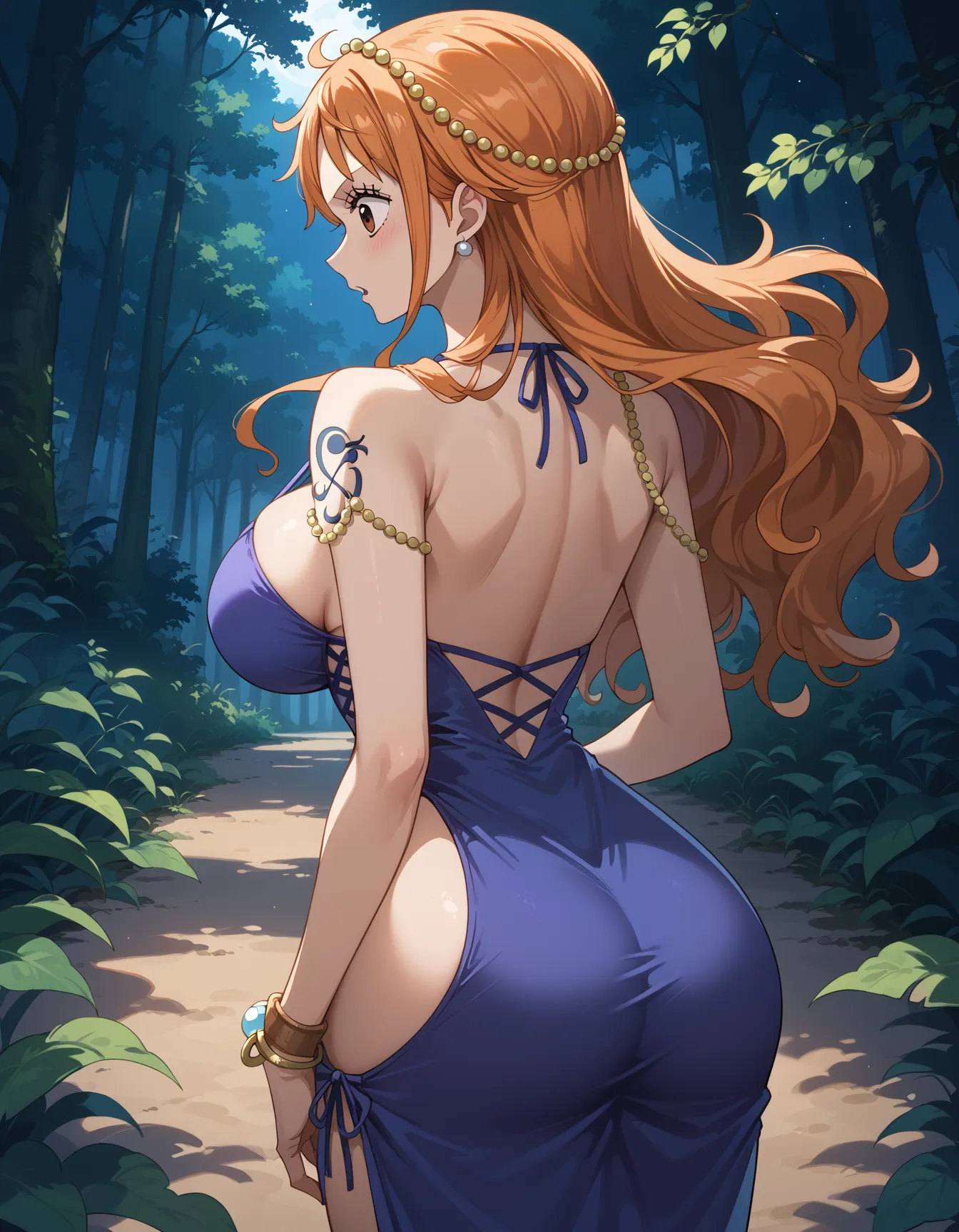 【ナミエロ画像】ワンピースに登場するナミちゃんのエッチなAI画像500枚！(4ページ目)_下一頁A片圖片