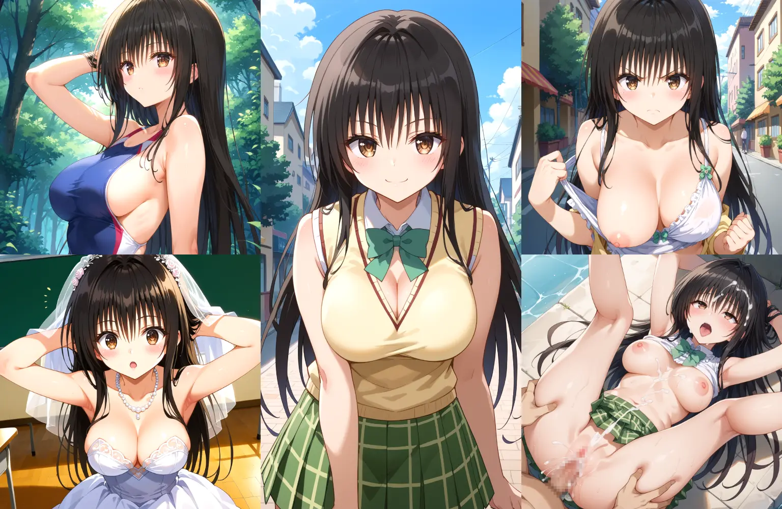 ToLOVEるに登場する唯ちゃんのエッチなAI画像464枚！