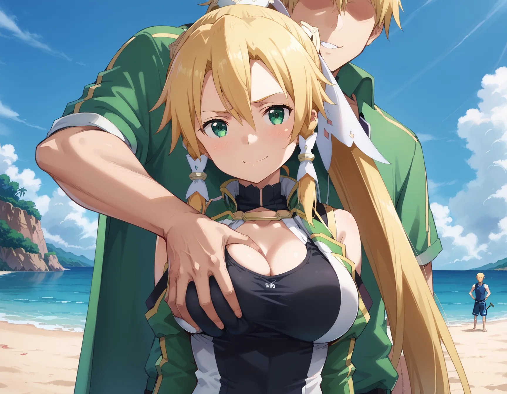 【リーファエロ画像】ソードアート・オンラインに登場するリーファちゃんのエロいAI画像432枚！ (Page 7)_Next-page porn image