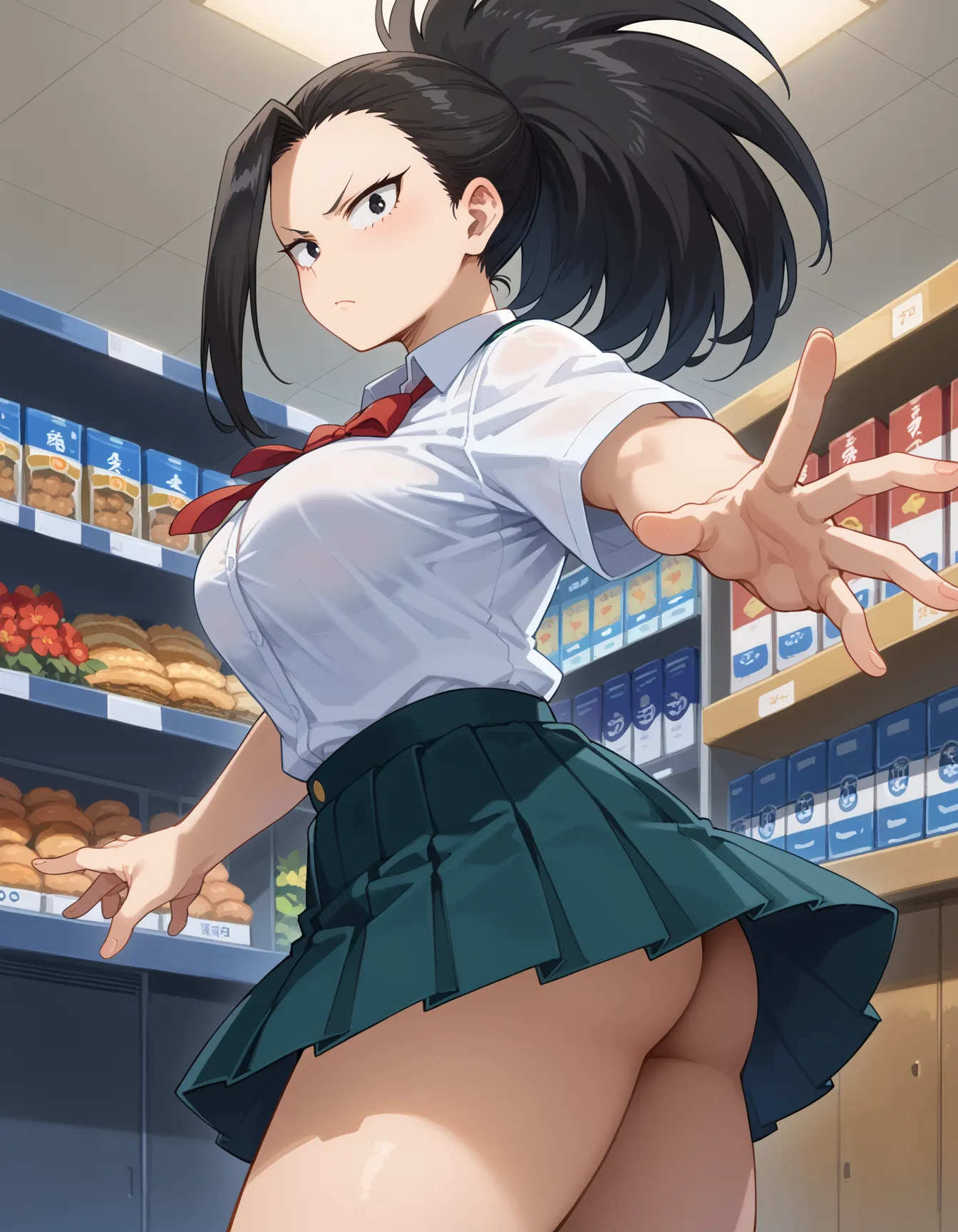【八百万百エロ画像】ヒロアカに登場する百ちゃんのエロいAI画像458枚！（5ページ目）_前ページのエロ画像