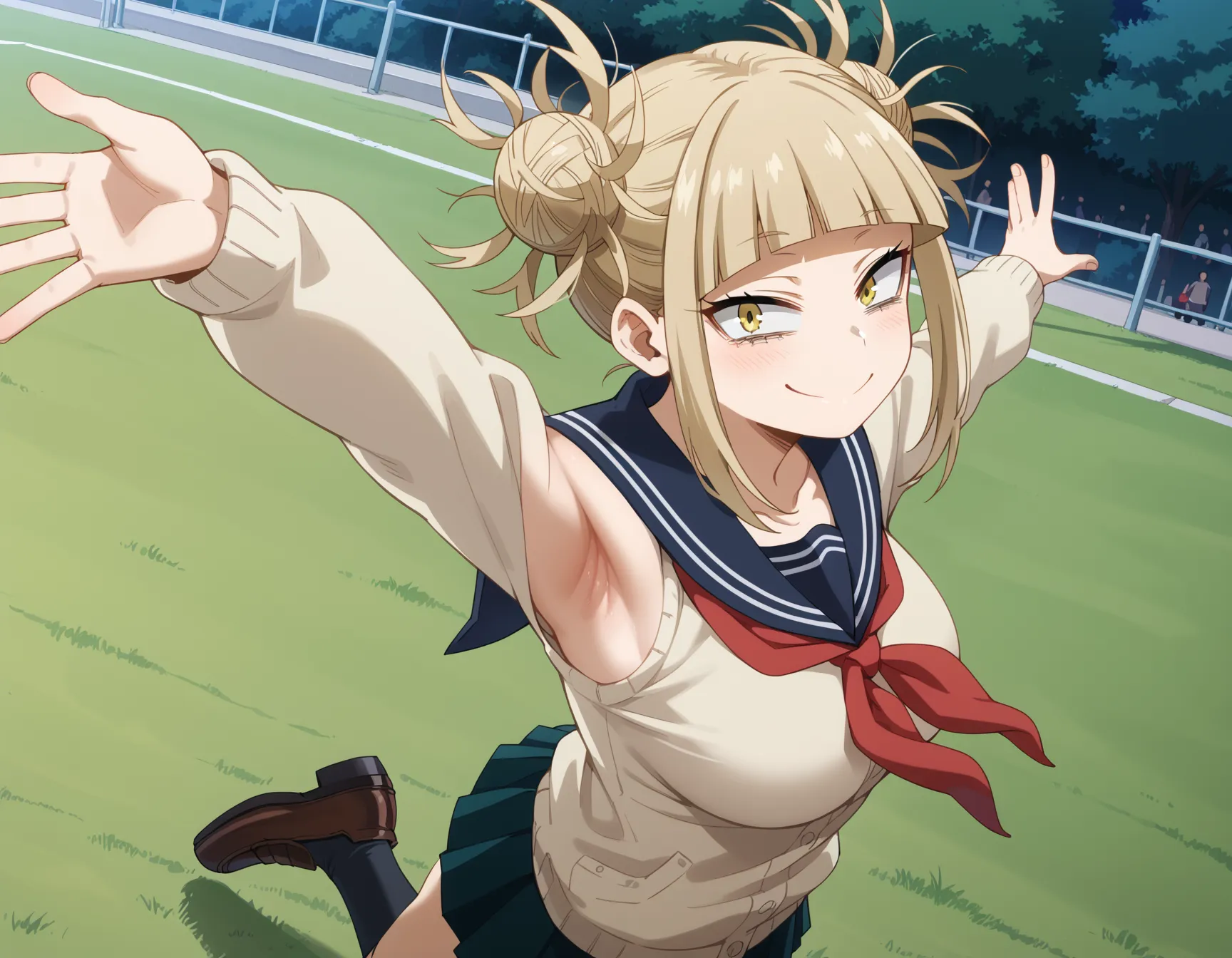 【渡我被身子エロ画像】ヒロアカに登場する病みカワ系美少女なトガちゃんのエロいAI画像420枚！（第8页）_下一页色图