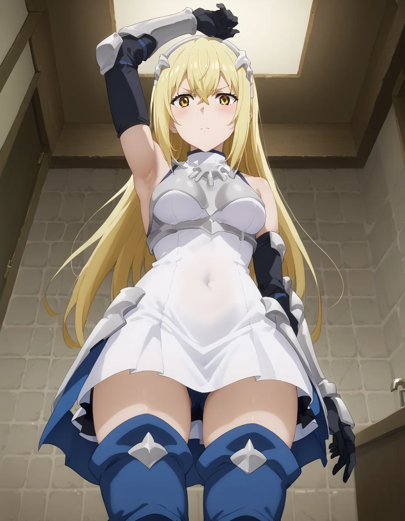 【アイズ・ヴァレンシュタインエロ画像】ダンまちに登場する美少女剣姫アイズちゃんのエロいAI画像460枚！(7ページ目)_Next-page porn image