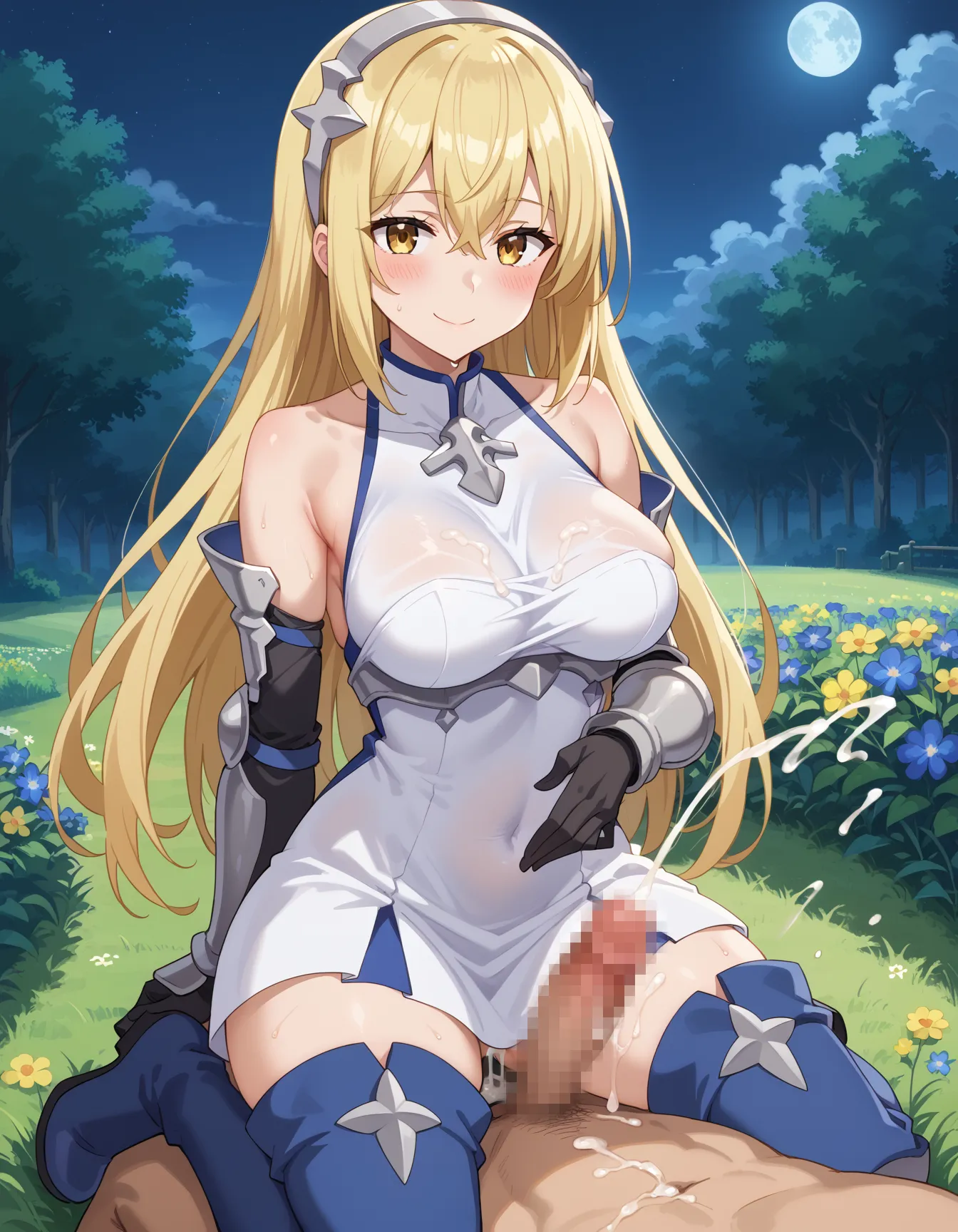 【アイズ・ヴァレンシュタインエロ画像】ダンまちに登場する美少女剣姫アイズちゃんのエロいAI画像460枚！(4ページ目)_Previous-page porn image