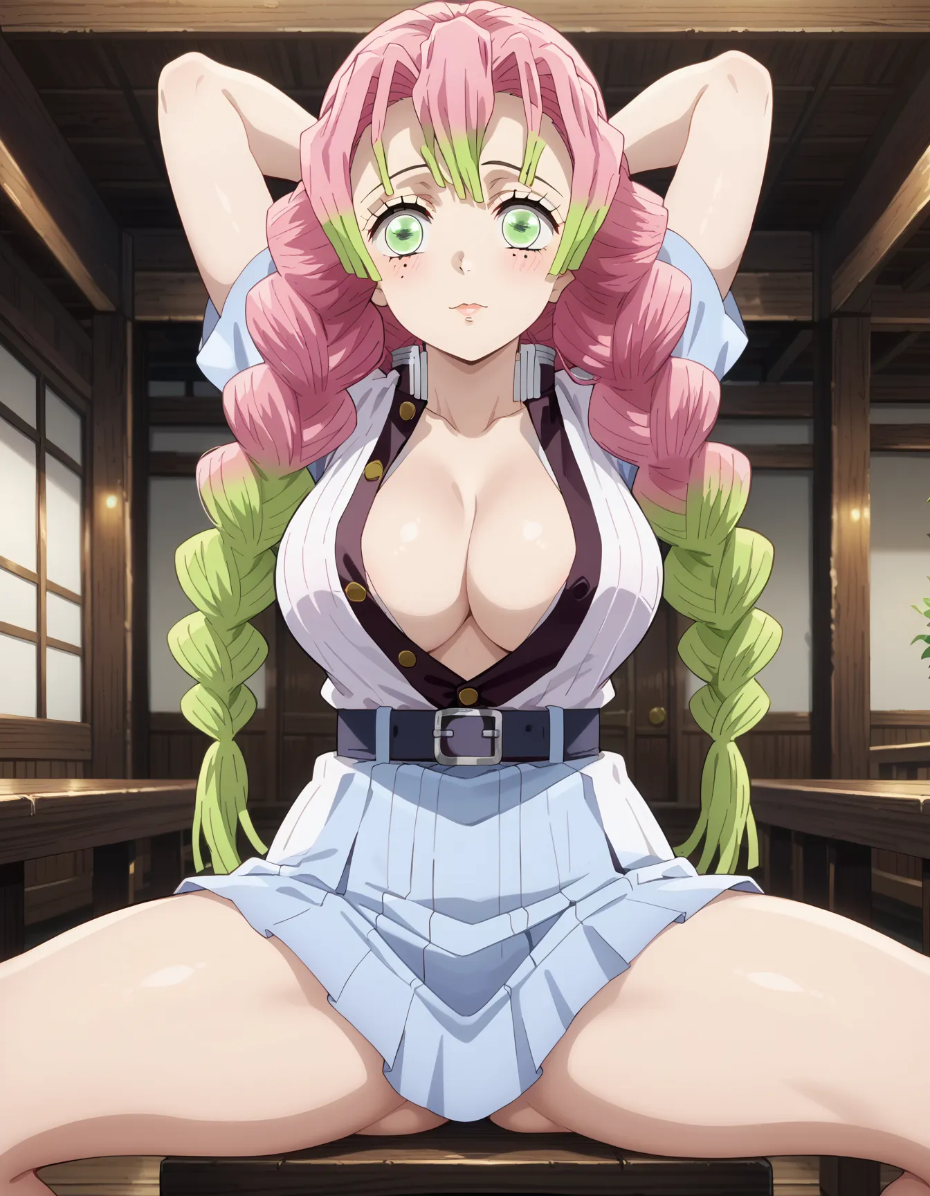 【甘露寺蜜璃エロ画像】鬼滅の刃に登場する「蜜璃ちゃんマジ天使」なエロいAI画像466枚！_다음 페이지 야동 사진