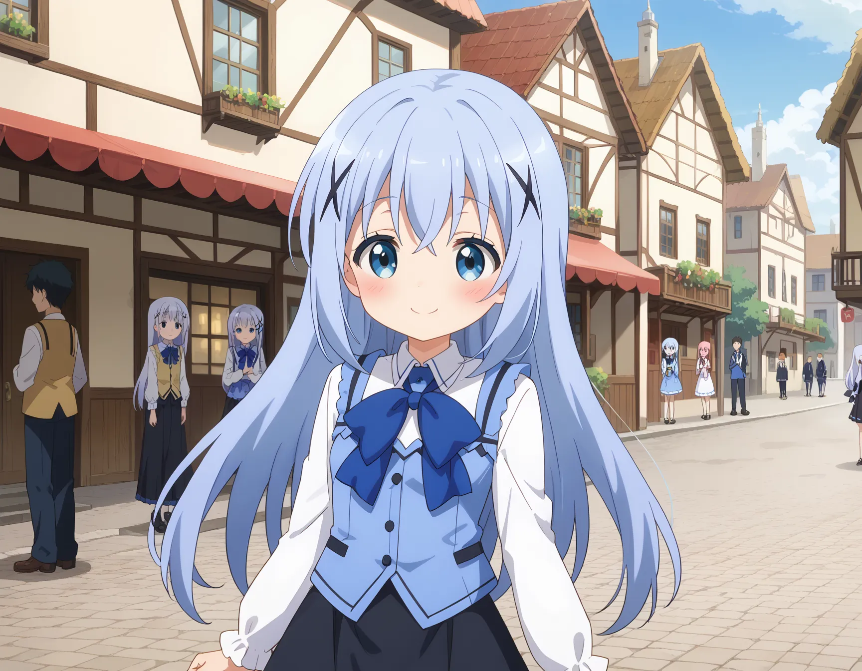 【香風智乃エロ画像】ごちうさに登場するロリカワな準主人公チノちゃんのエロいAI画像450枚！(5ページ目)_下一頁A片圖片