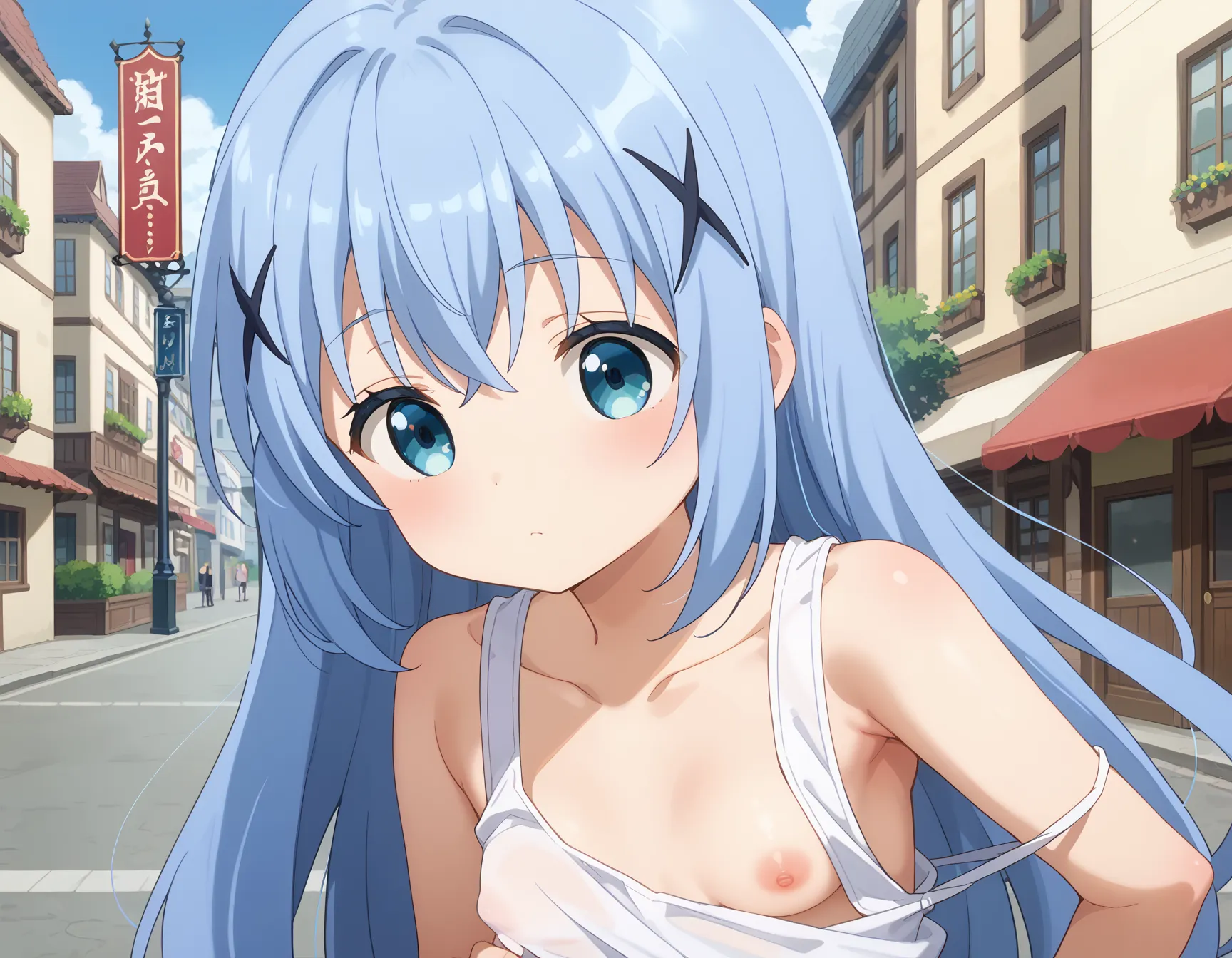 【香風智乃エロ画像】ごちうさに登場するロリカワな準主人公チノちゃんのエロいAI画像450枚！(8ページ目)_下一頁A片圖片