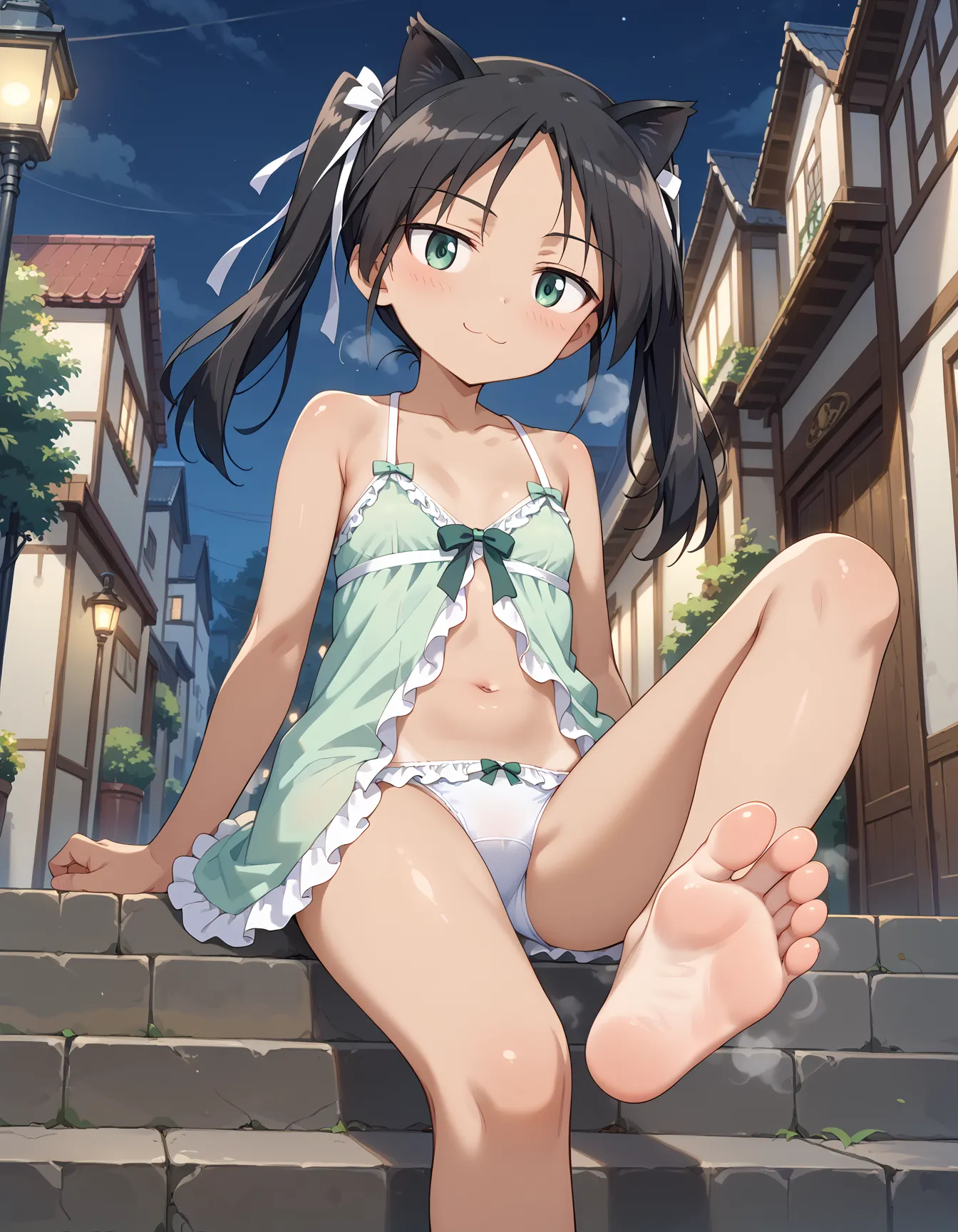 【フランチェスカ・ルッキーニエロ画像】ストパンに登場する日焼けロリっ子なフランカちゃんのエロいAI画像480枚！(5ページ目)_次ページのエロ画像