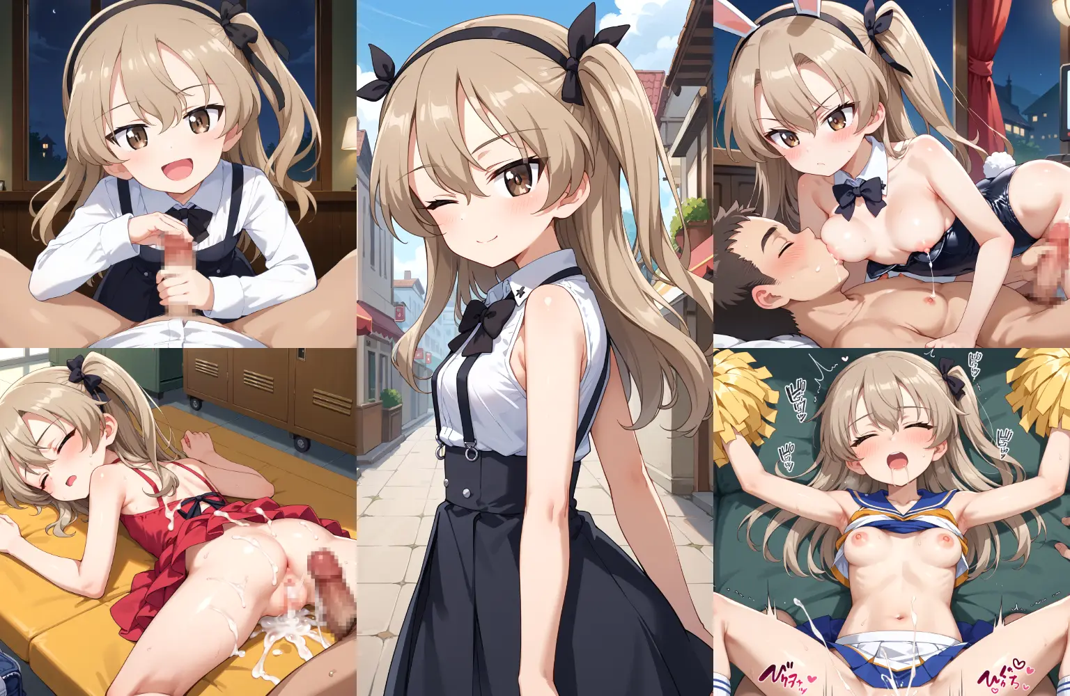 ガルパンに登場する美少女ロリ大学生？！ありすちゃんのエロいAI画像474枚！