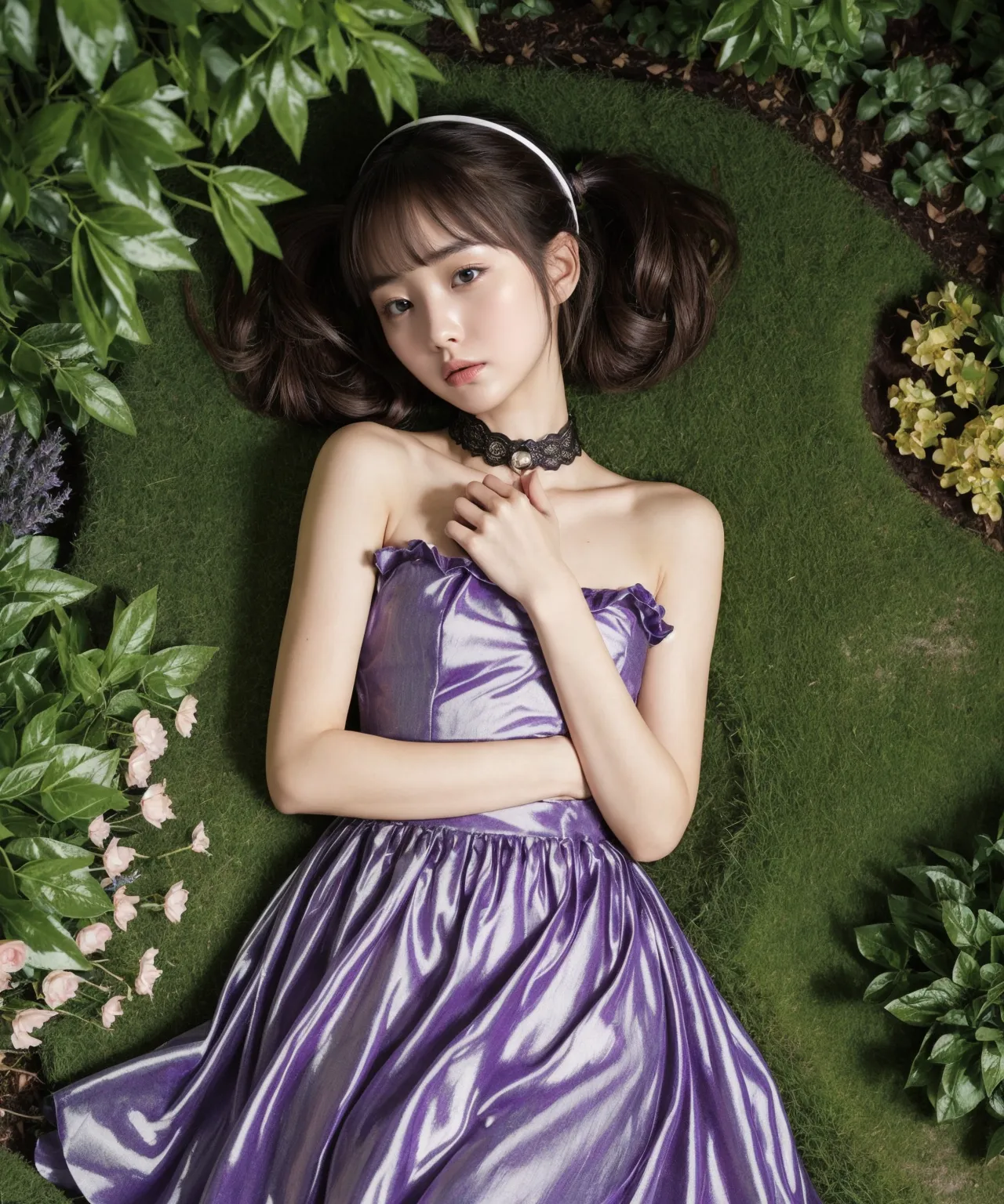 【童顔小柄姫AIエロ画像】お嬢様がグラビア撮影？！童顔貧乳美女の魅力が映える華やかでセクシーなAI画像410枚！_次ページのエロ画像