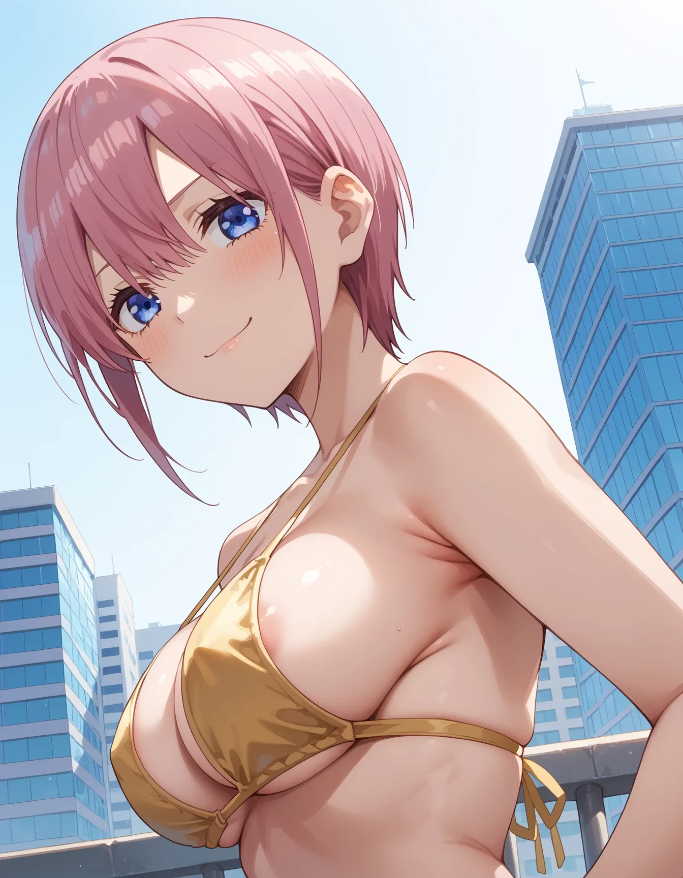 【中野一花エロ画像】五等分の花嫁に登場する五つ子の長女一花ちゃんのエロいAI画像380枚！ (Page 5)_Previous-page porn image