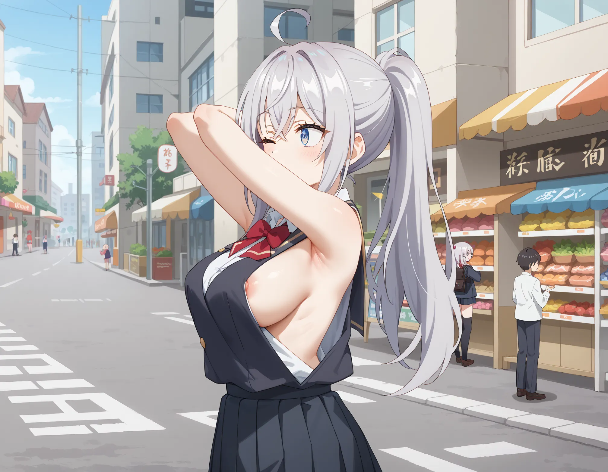 【アリサ・ミハイロヴナ・九条エロ画像】ロシデレに登場するロシアハーフのツンデレ美少女アーリャちゃんのエッチなAI画像388枚！(9ページ目)_다음 페이지 야동 사진
