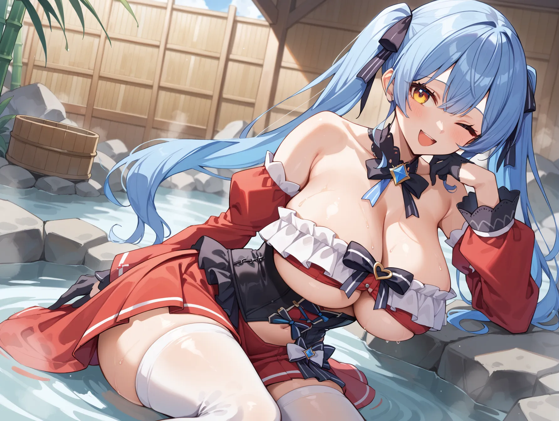 【星街すいせいエロ画像】ホロライブ所属のVTuberすいちゃんのエッチなAI画像355枚！(8ページ目)_Next-page porn image