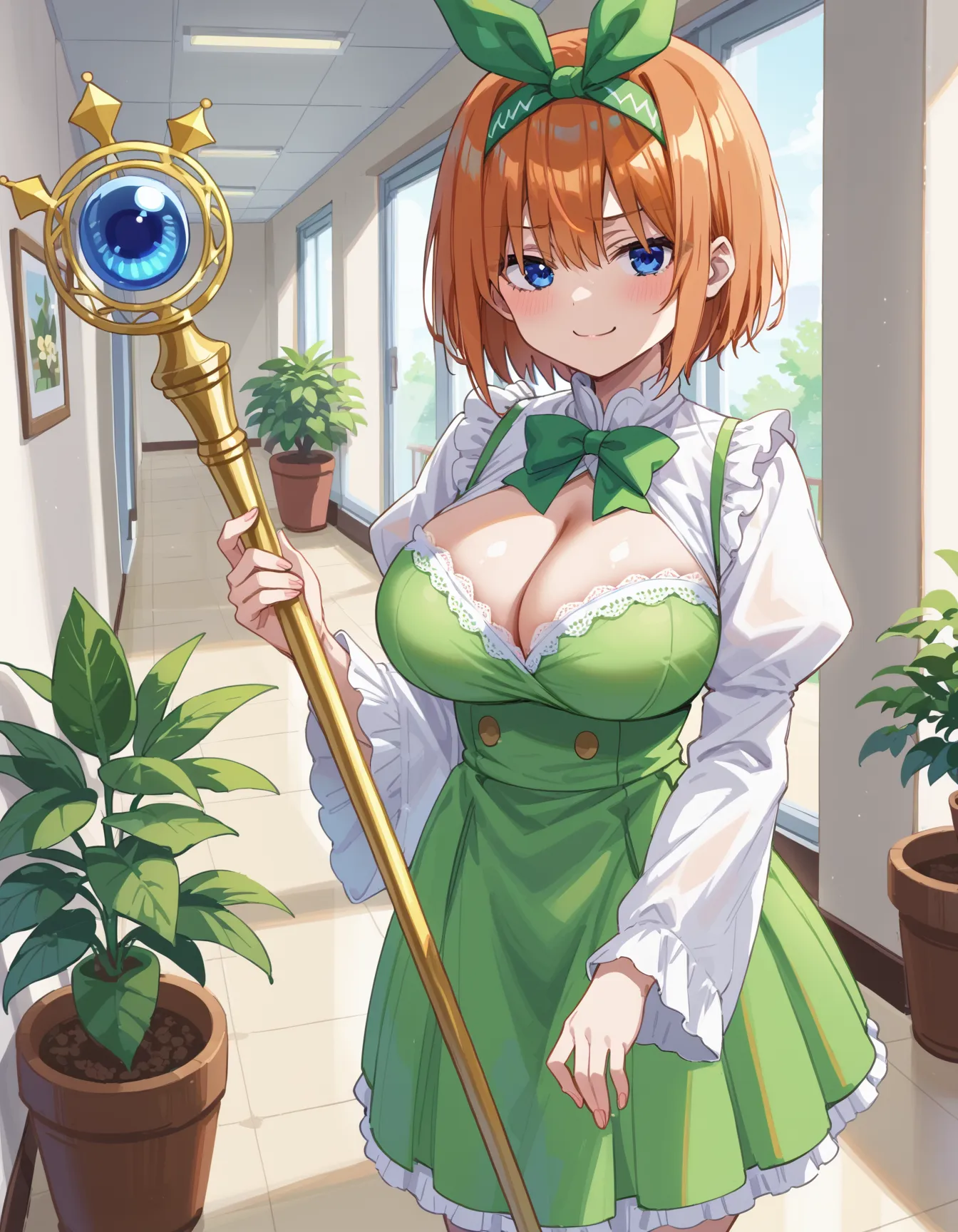 谷間