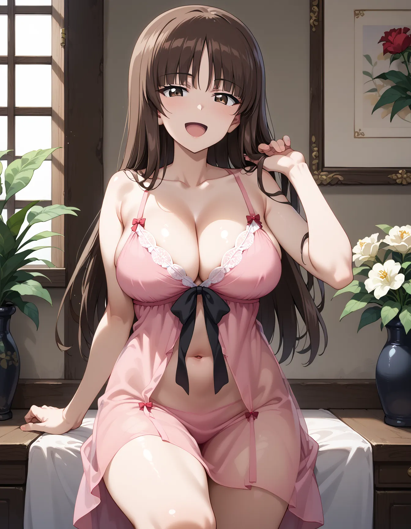 谷間