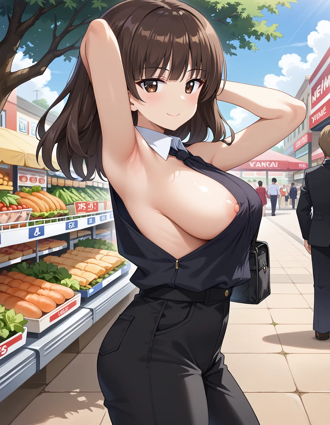 横乳